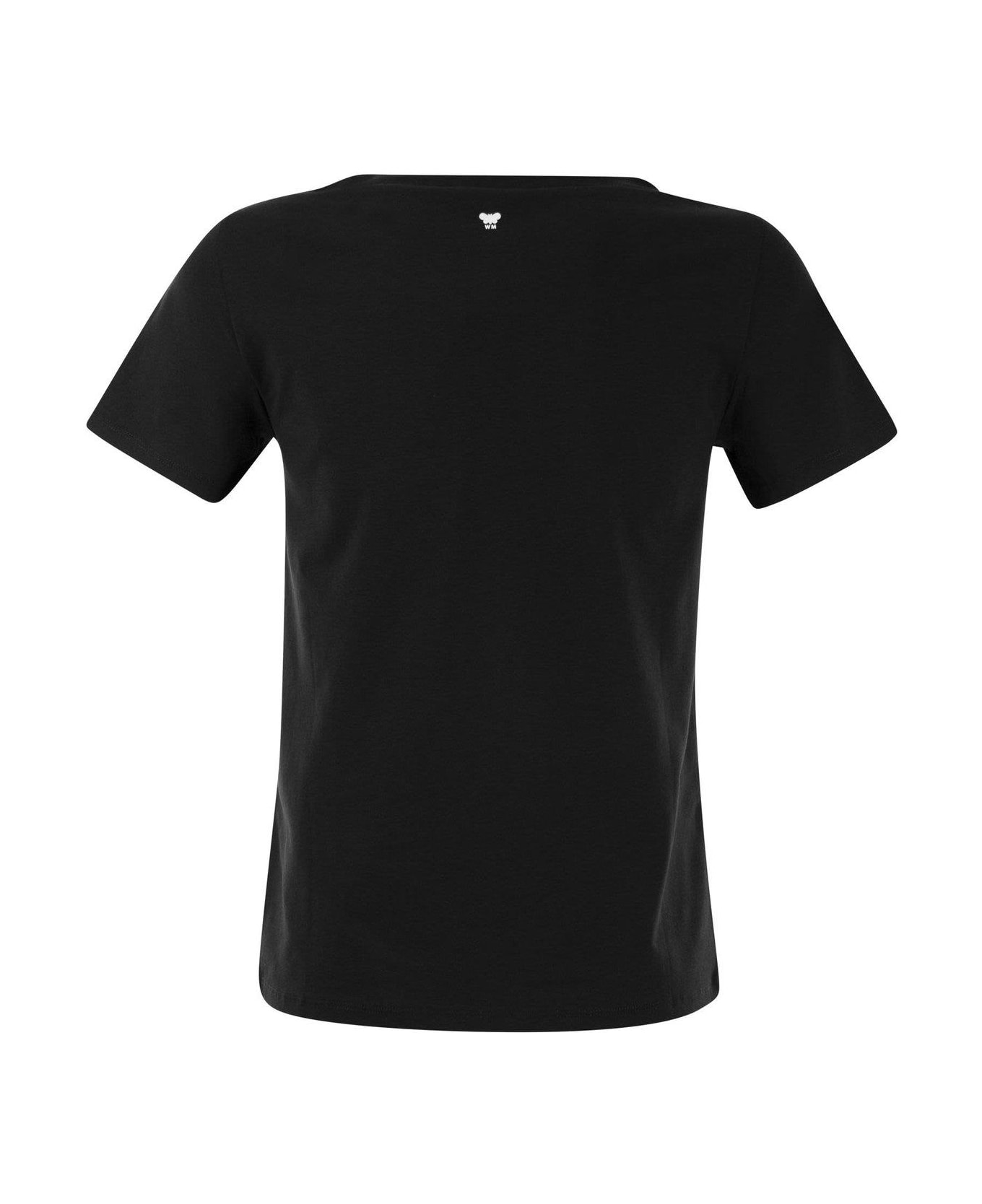 Weekend Max Mara Multif Crewneck T-shirt - Black Tシャツ