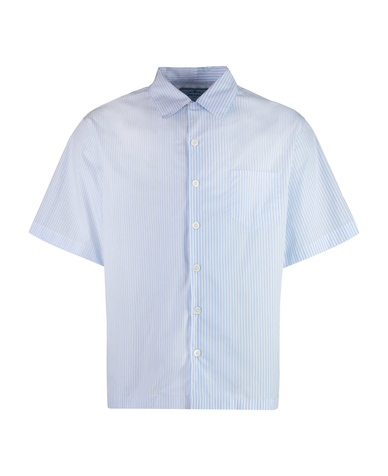 Prada Striped Shirt - Light Blue