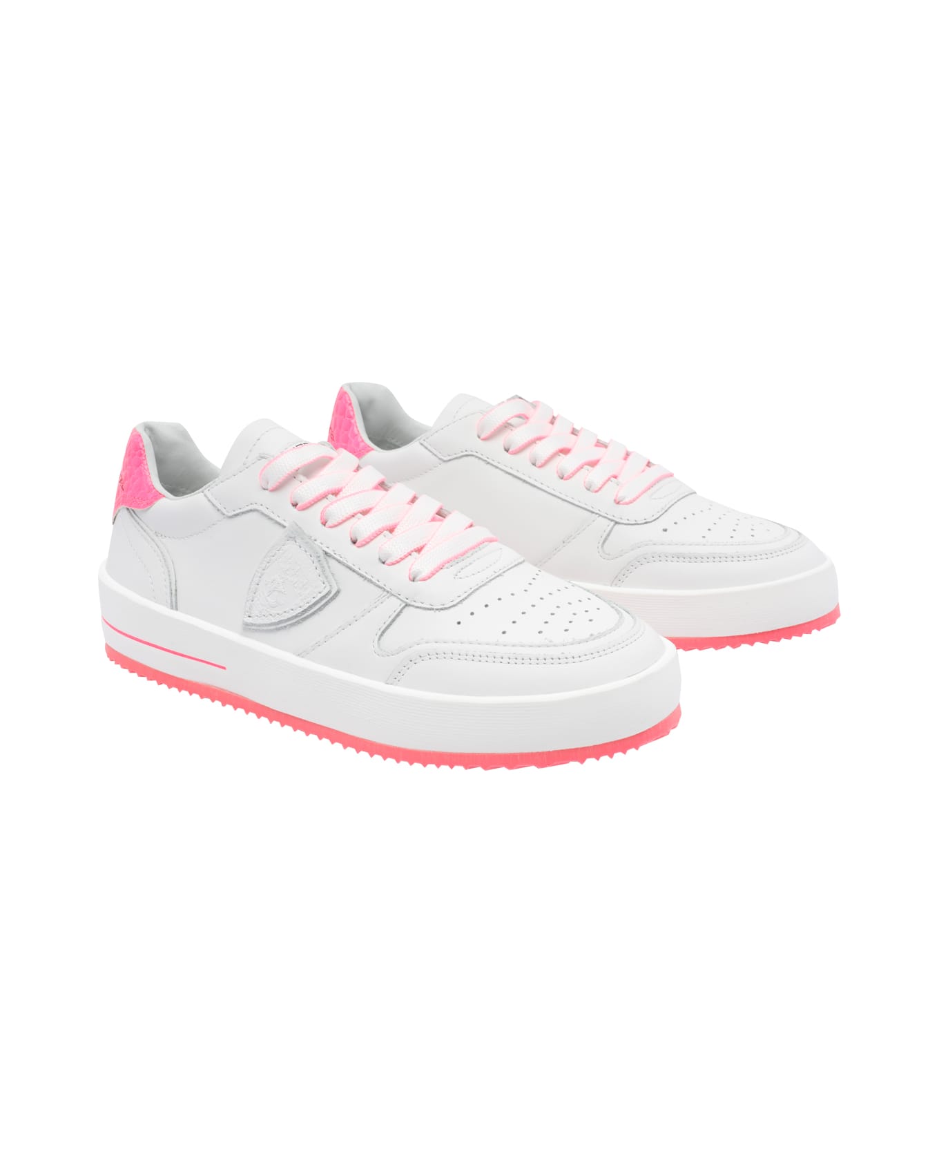 Philippe Model Nice Low Sneakers - Pink