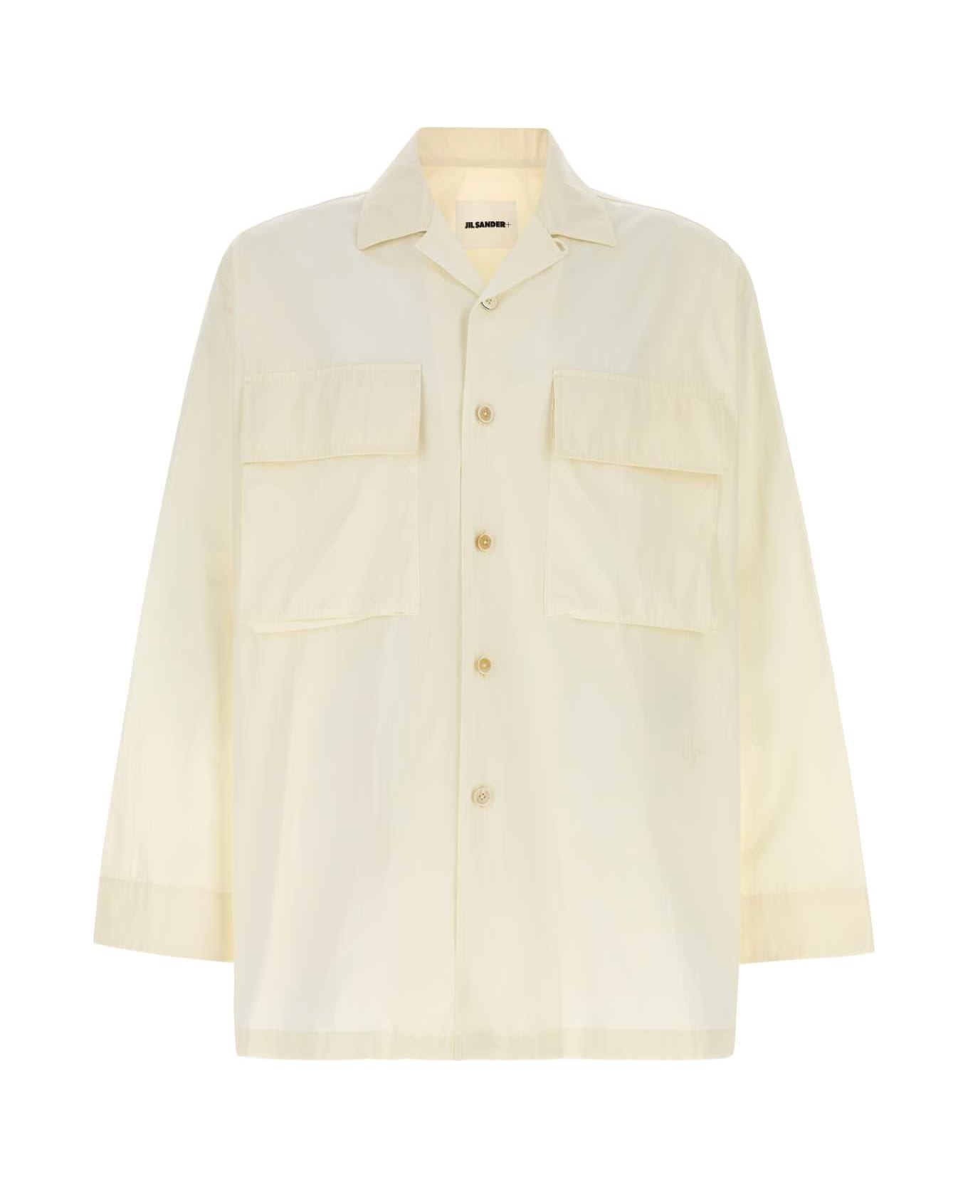 Jil Sander Ivory Cotton Shirt - 106