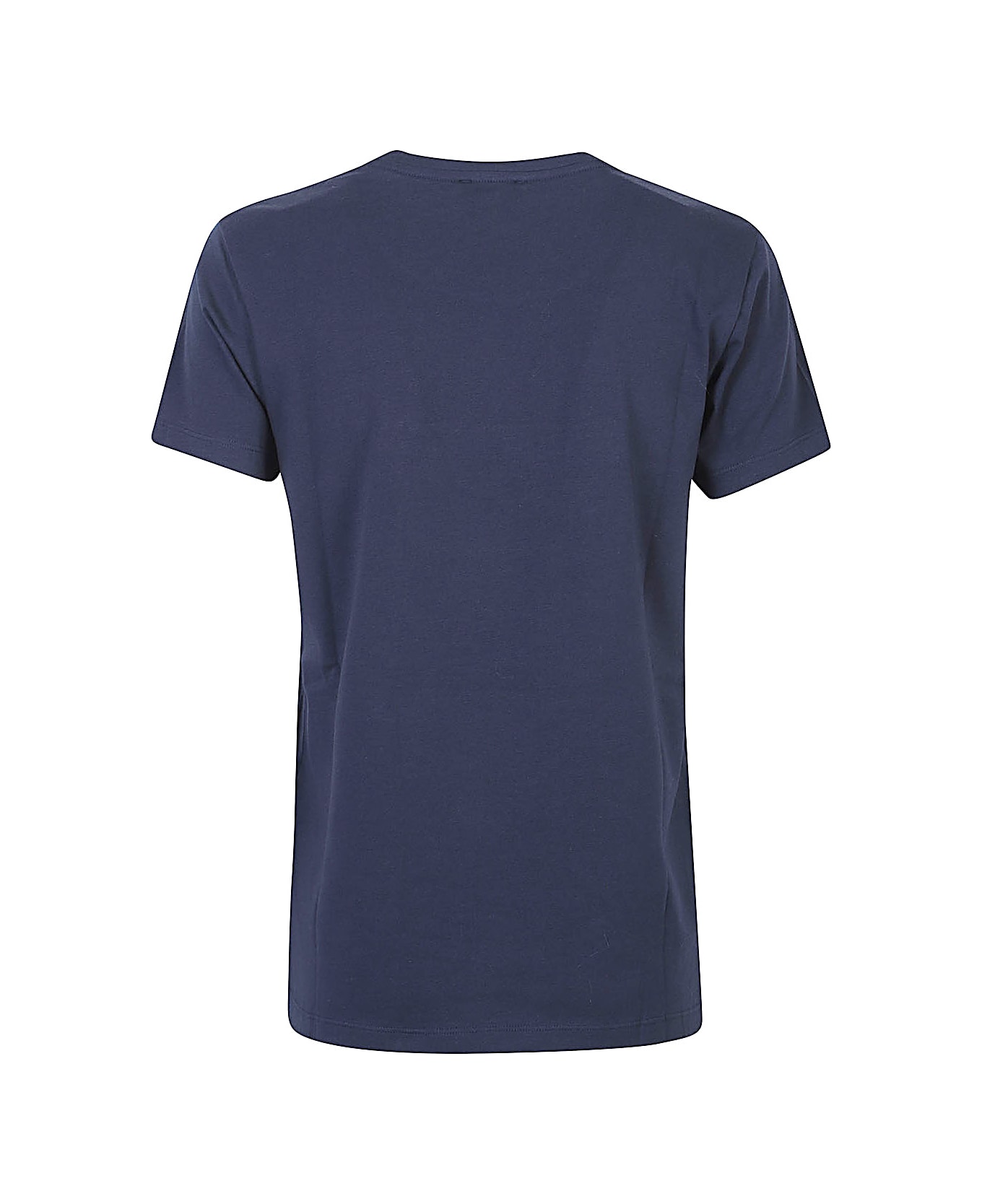 Emporio Armani Logo Cotton T-shirt - Blue