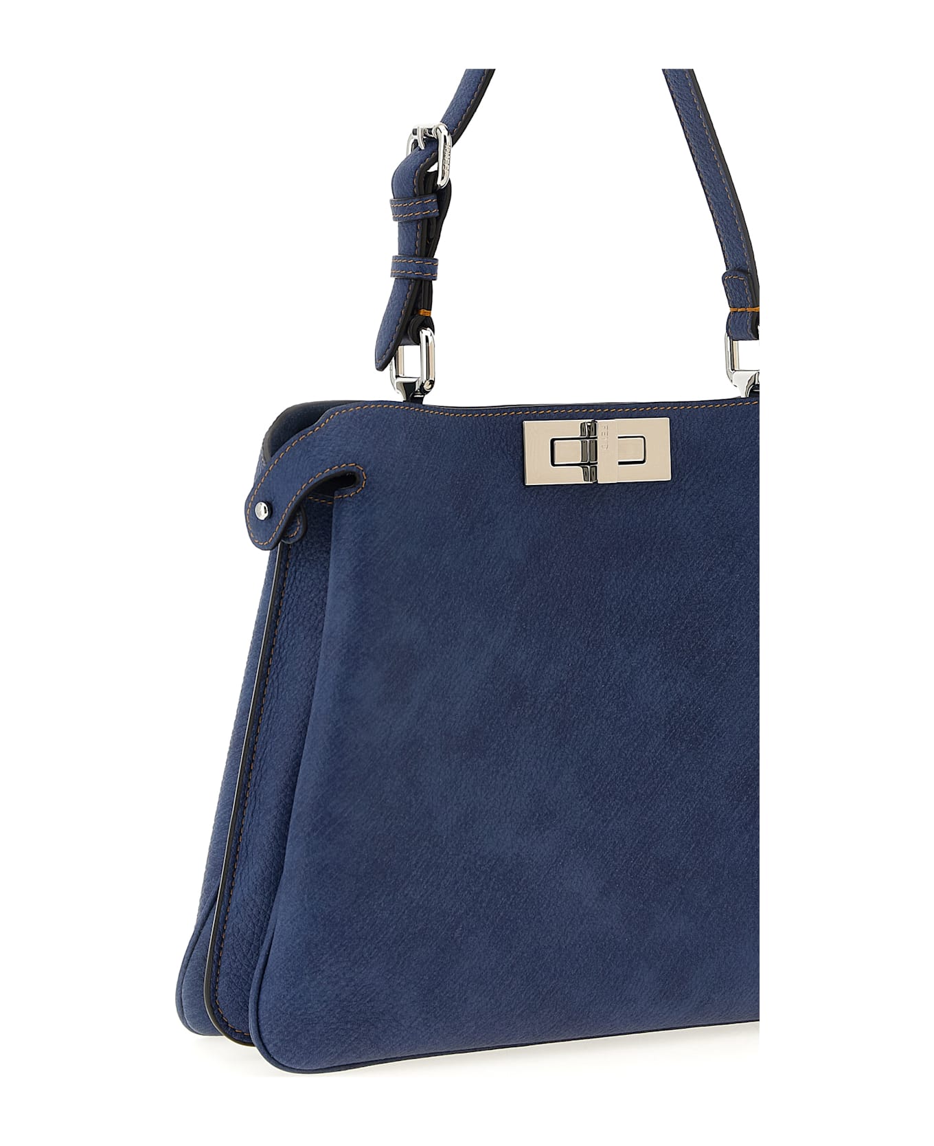 Fendi 
peekaboo Soft Medium
 Shoulder Bag - Blue