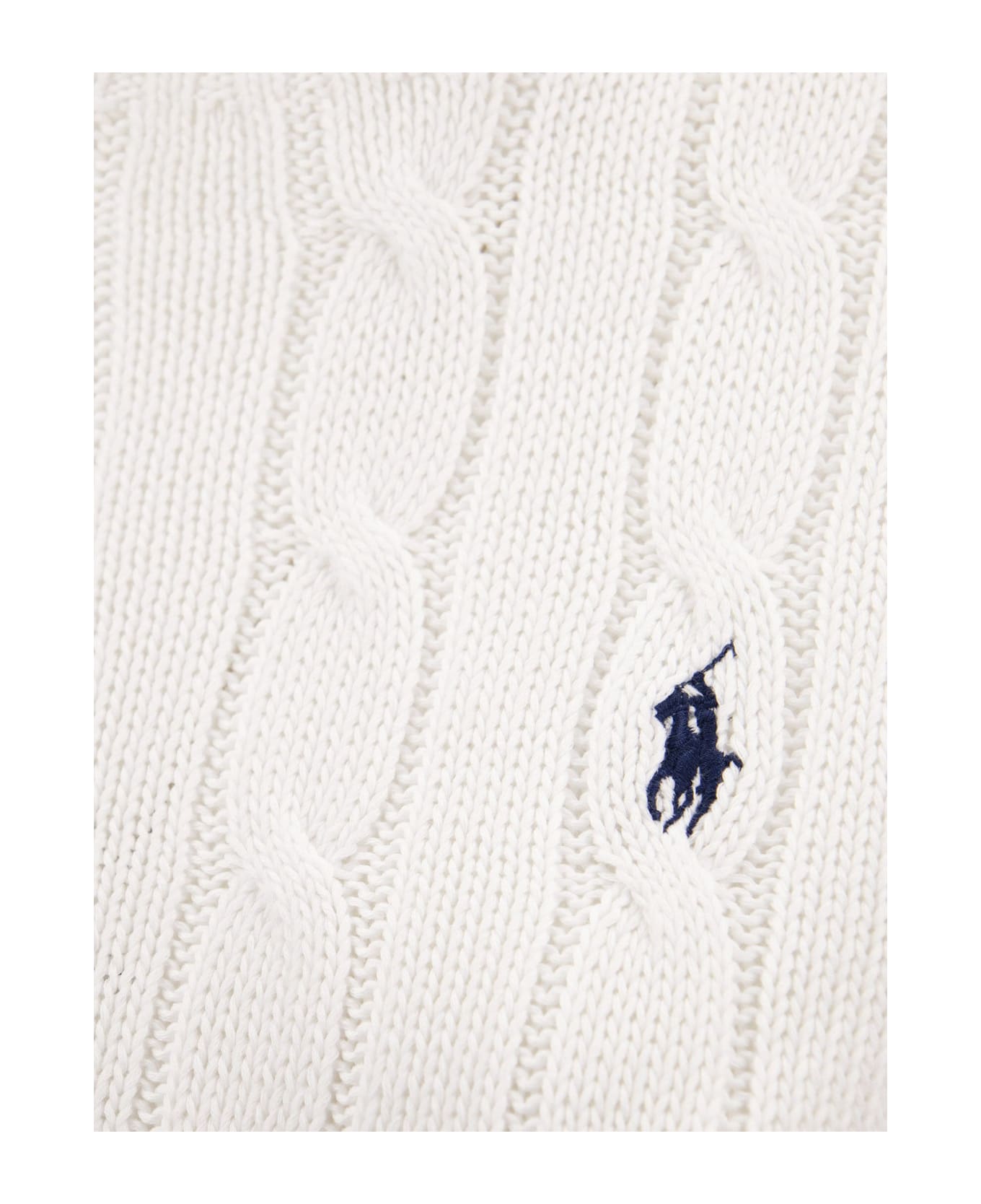Polo Ralph Lauren Sweater With Pony - Bianco ニットウェア