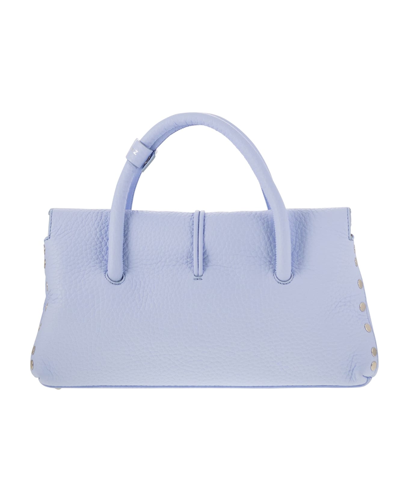 Zanellato Dotta - Grained Leather Bag S - Light Blue