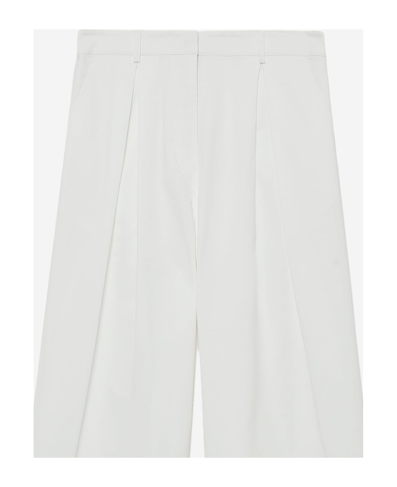 The Garment Avelino Stretch Cotton Trousers - White ボトムス