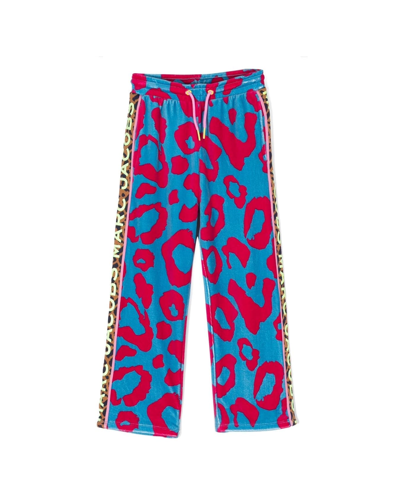 Little Marc Jacobs Marc Jacobs Pantaloni Stampa Animalier In Pile Bambina - Stampa