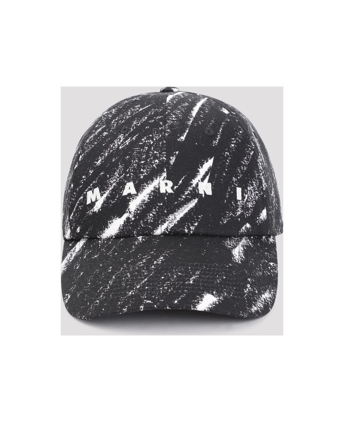Marni Cotton Hat - Black