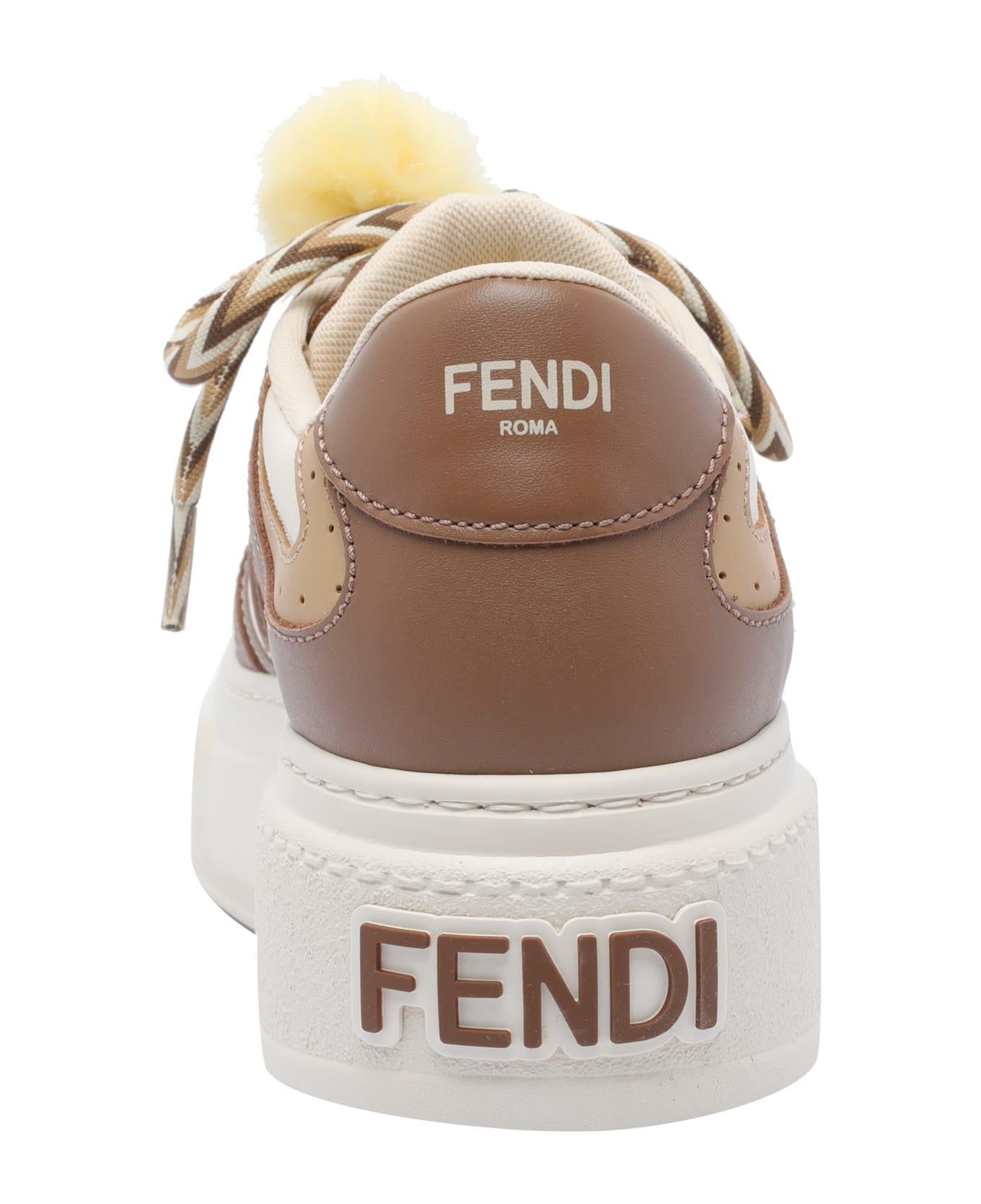 Fendi Match Sneakers - Brown スニーカー