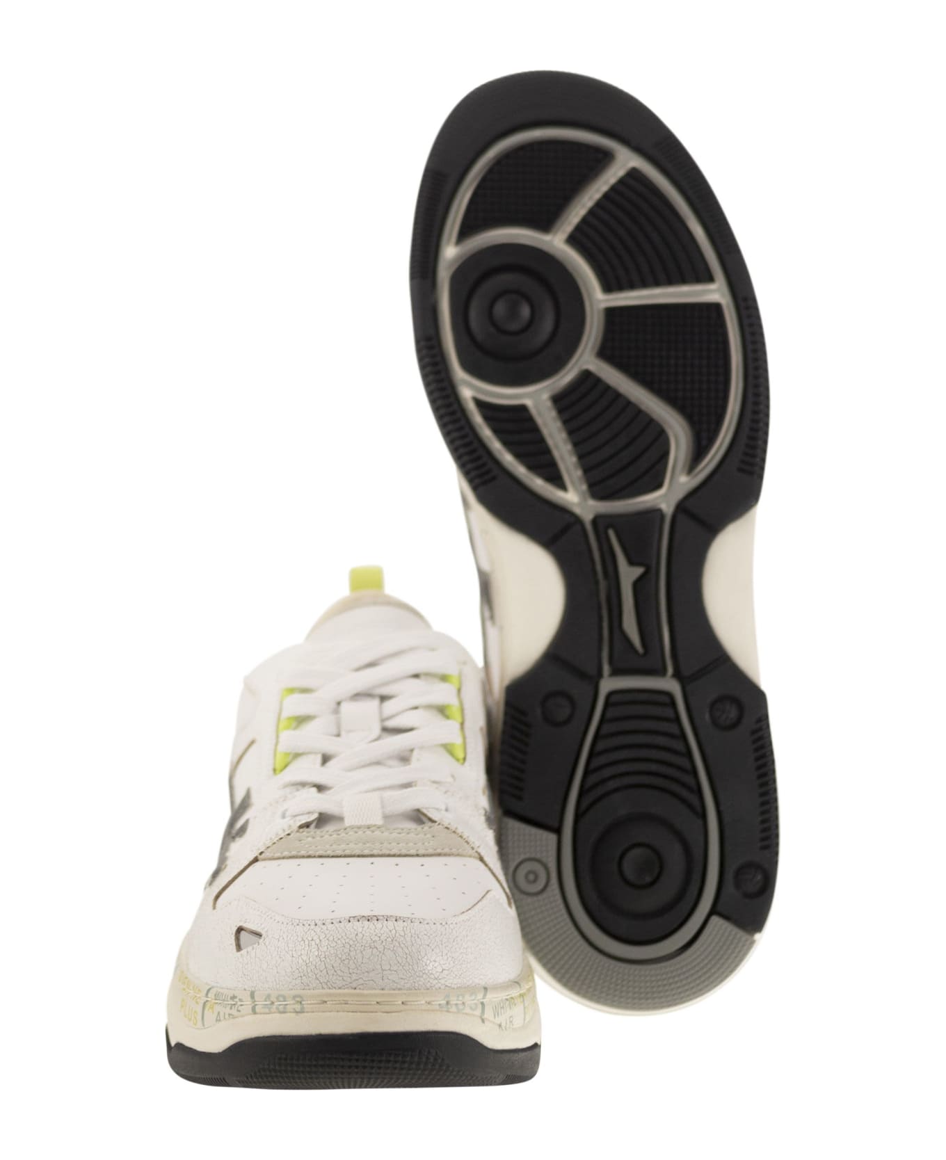 Premiata Drake 352 - Sneakers - White/black