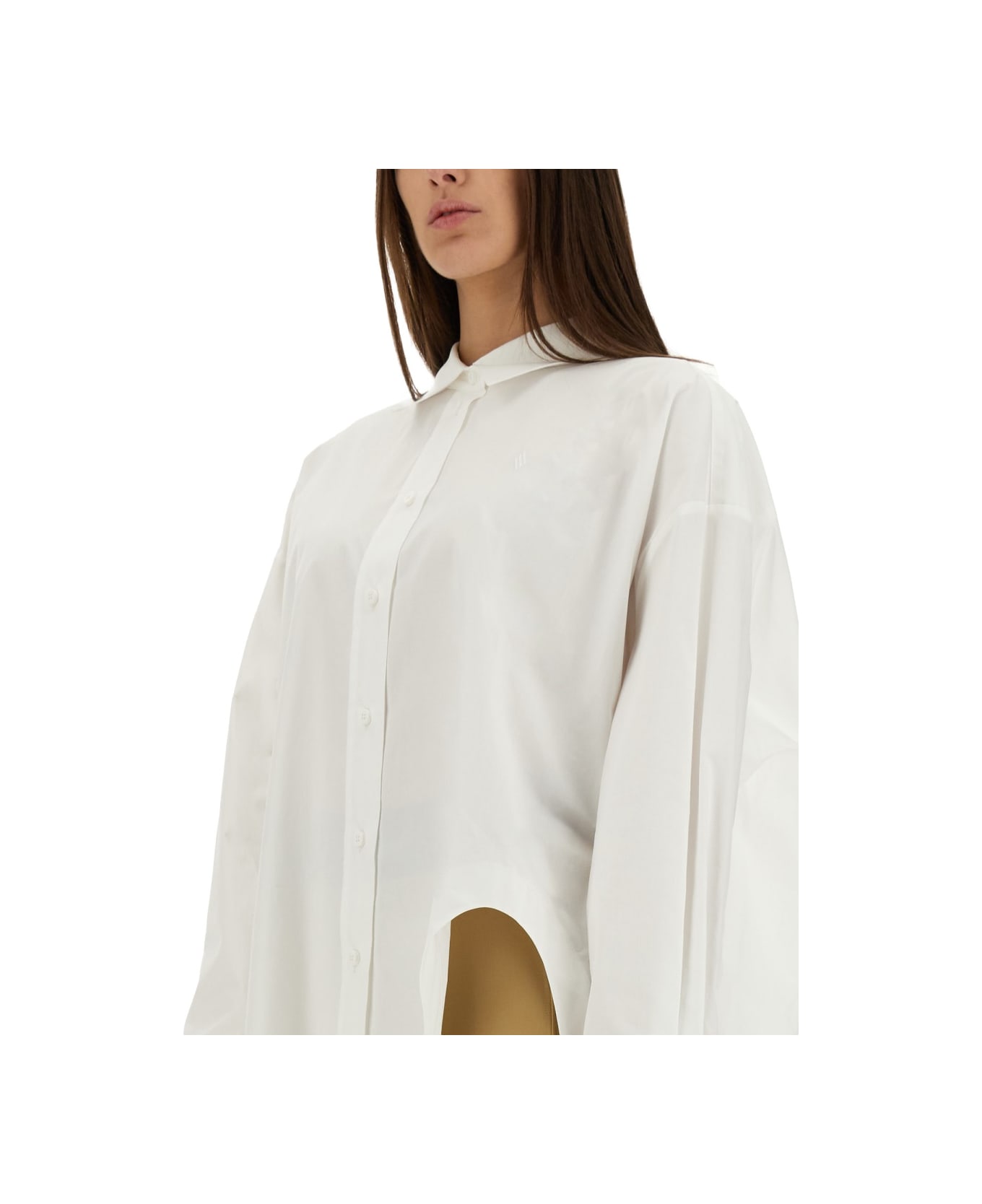 The Attico Jacket Shirt "diana" - WHITE