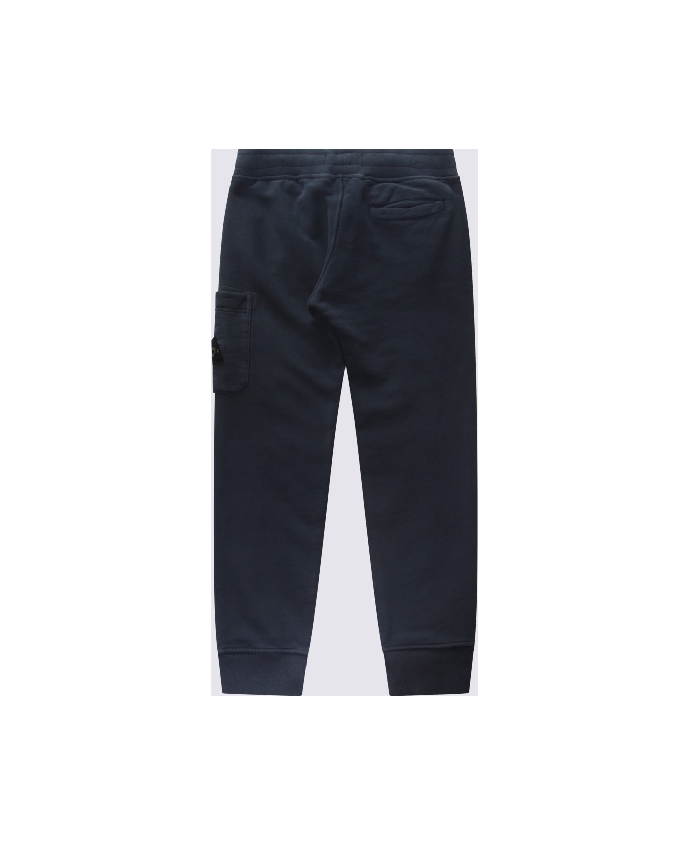Stone Island Blue Cotton Pants - Blue