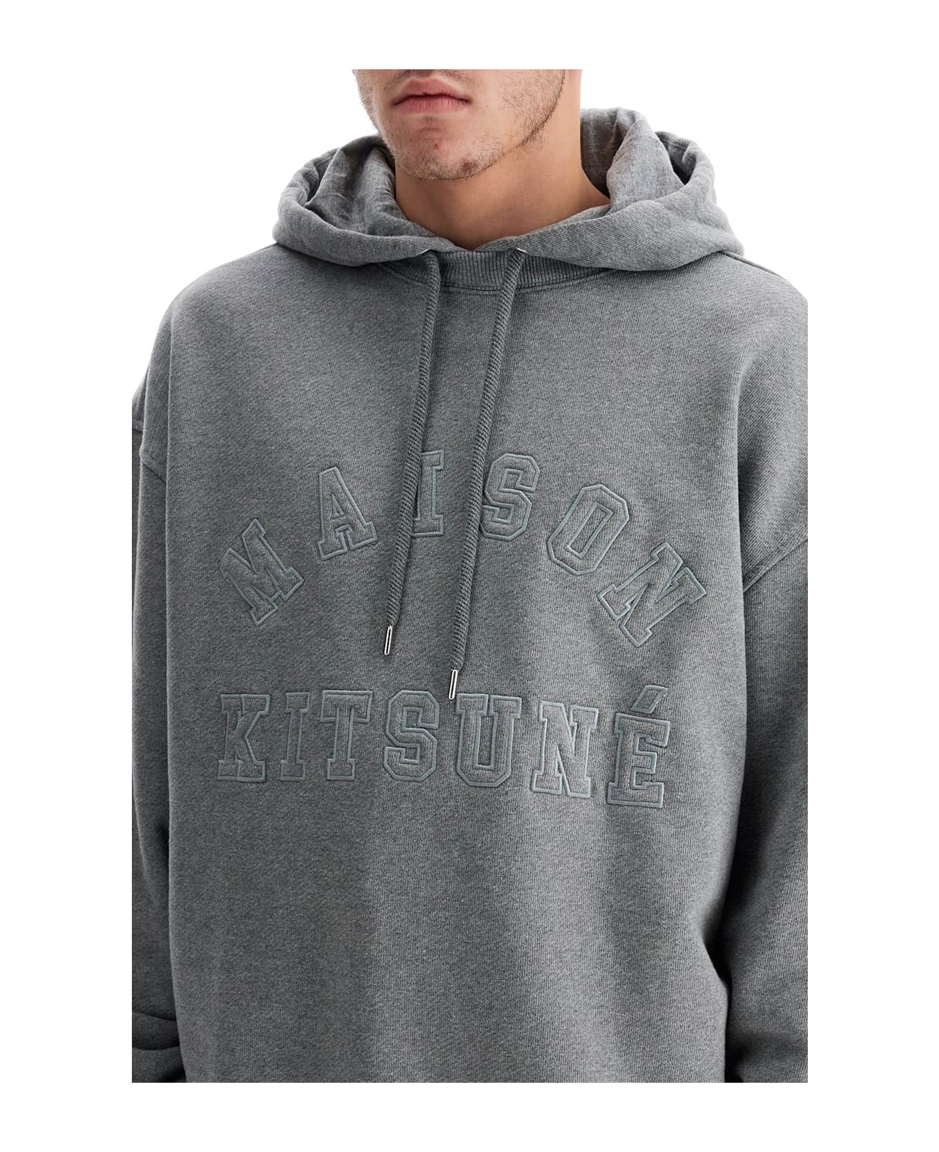 【Maison Kitsune】OVERSIZED VARSITY パーカー Maison Kitsuné Oversized Varsity | italist