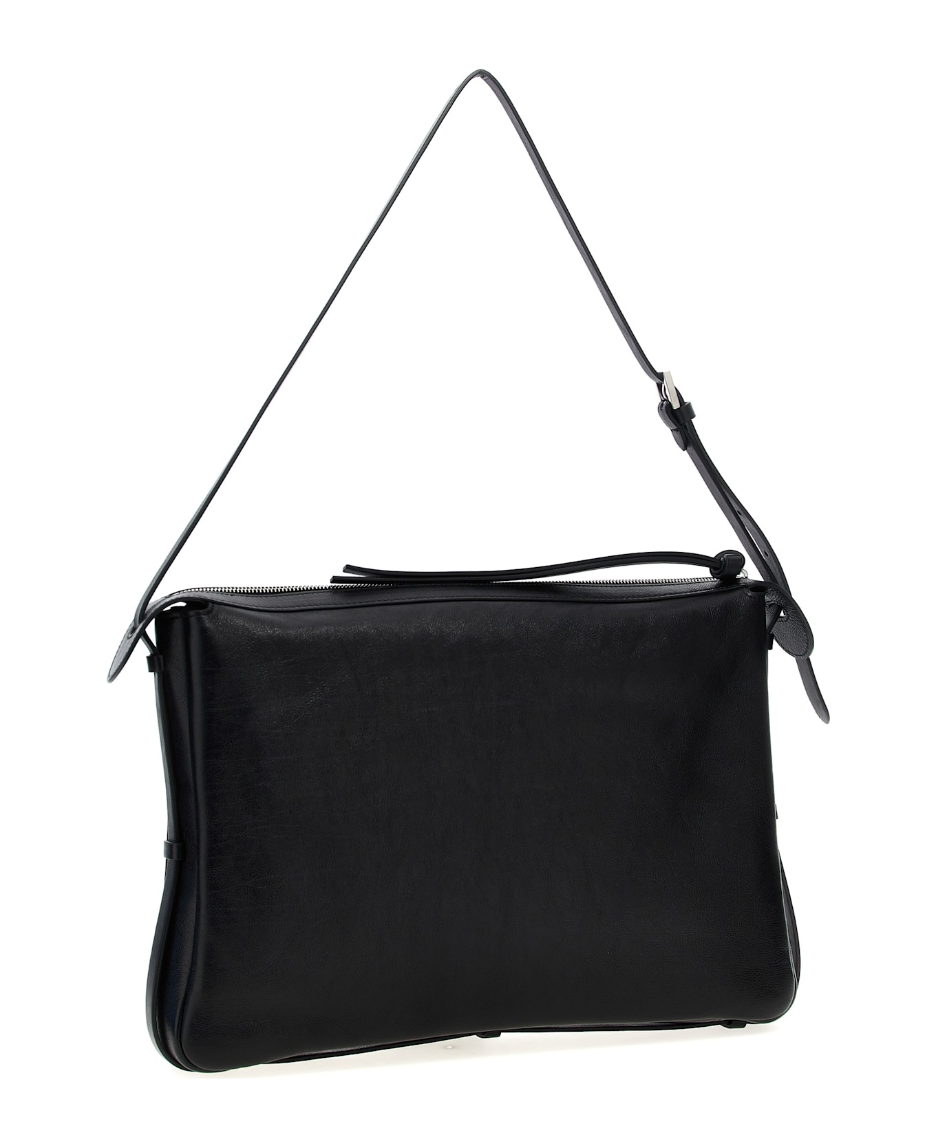 Fendi 'simply Fendi Large' Shoulder Bag - Black  