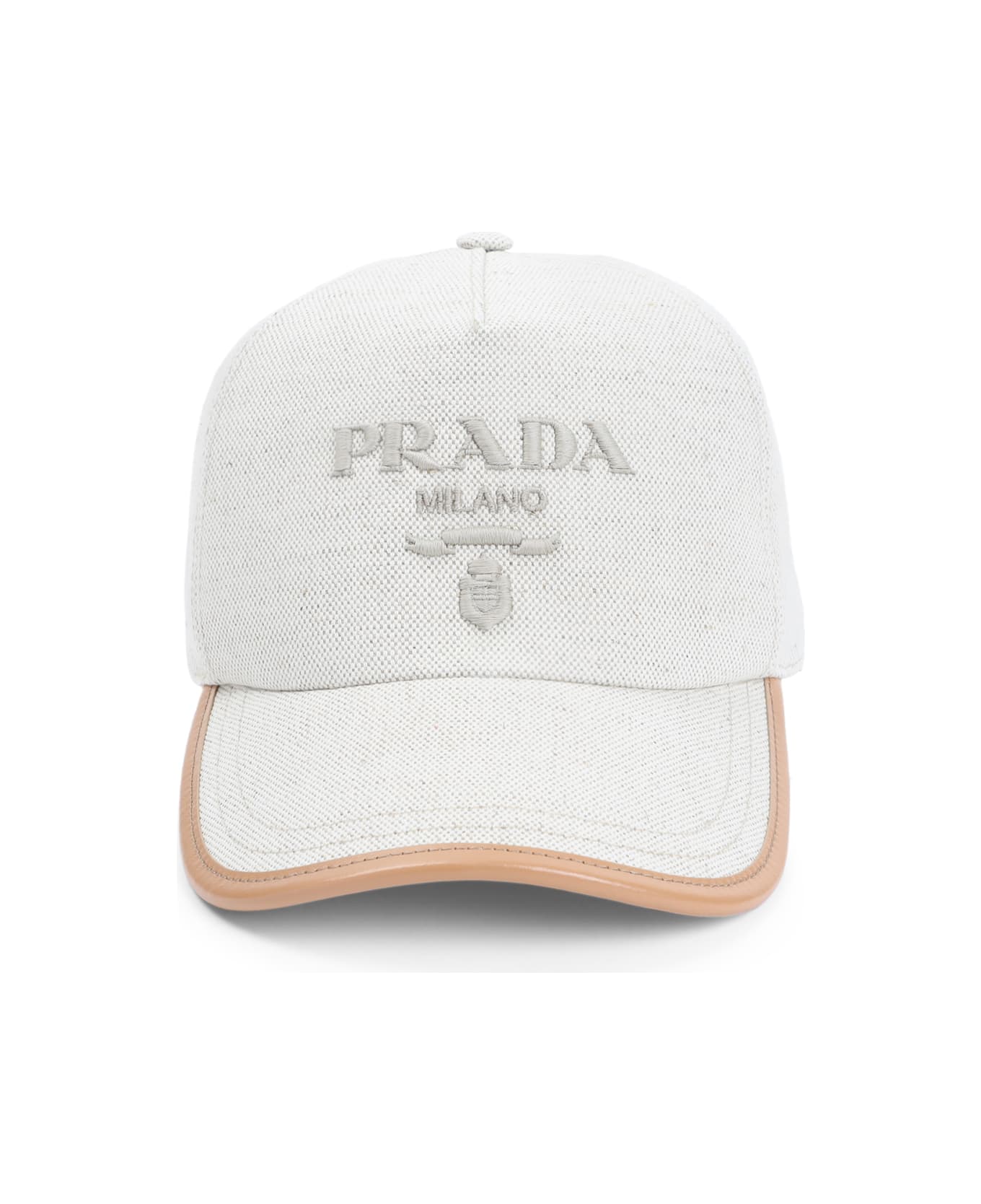 Prada Baseball Hat - Naturale
