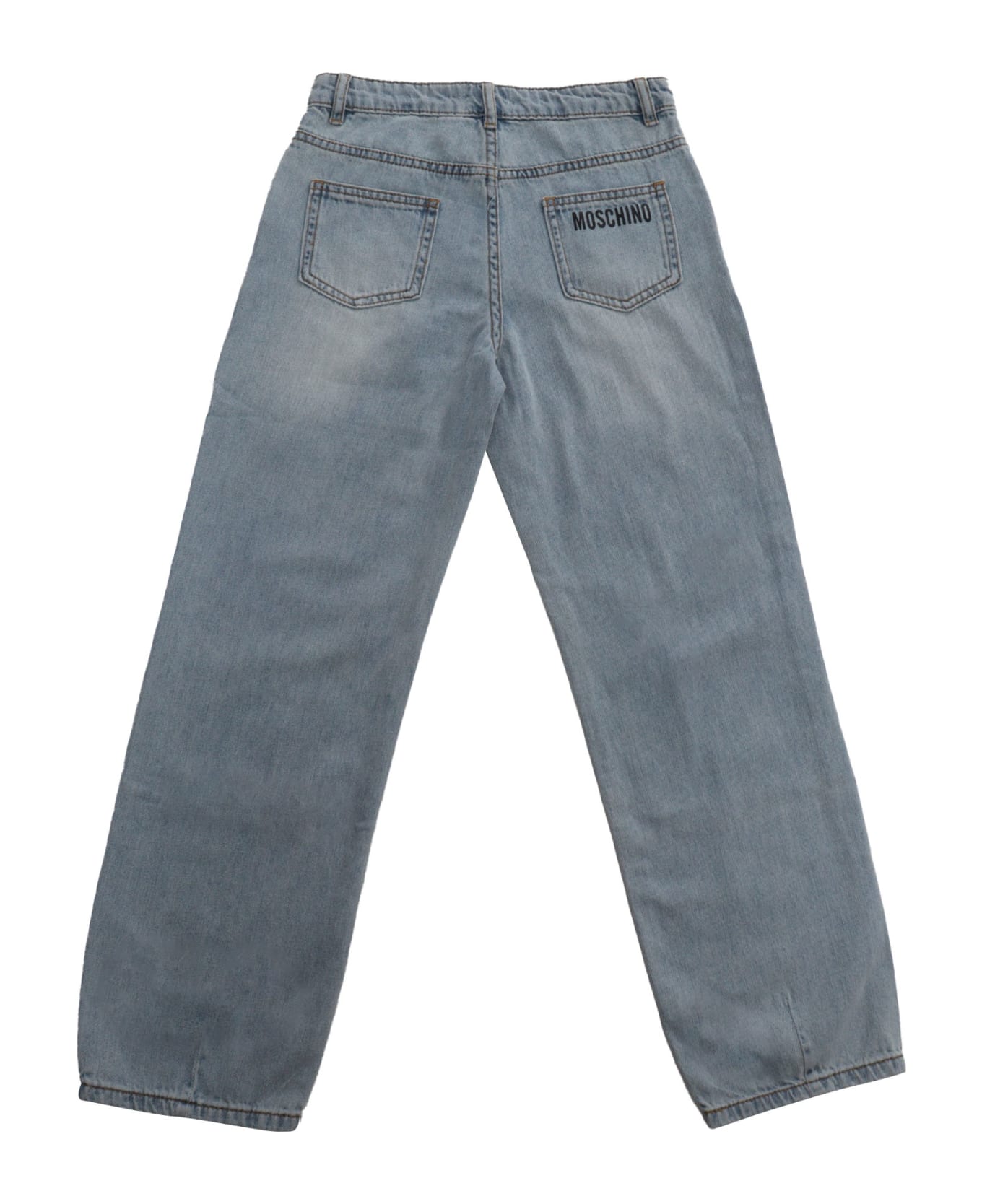 Moschino Baggy Jeans - LIGHT BLUE ボトムス