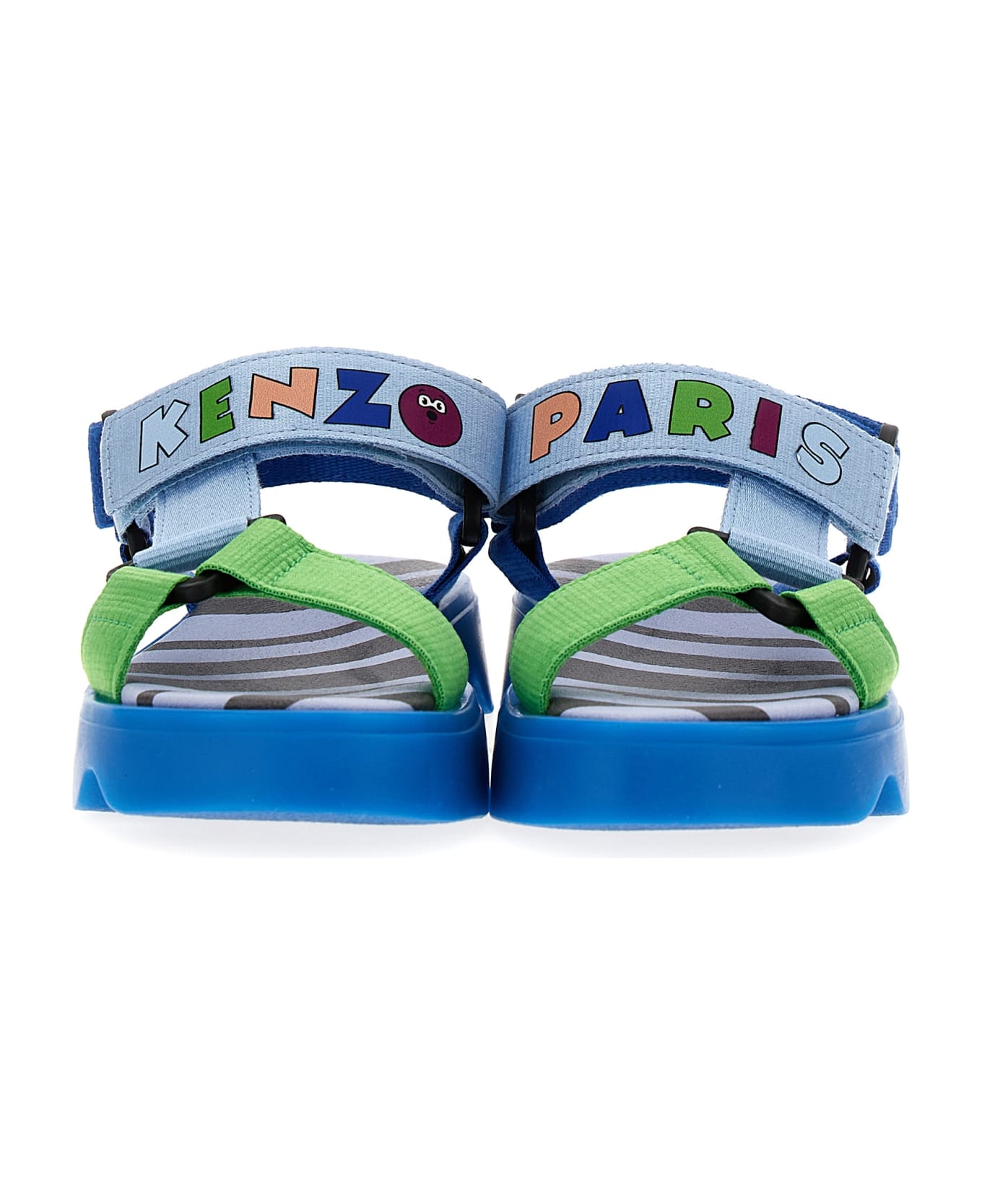 Kenzo Kids Logo Band Sandals - Multicolor