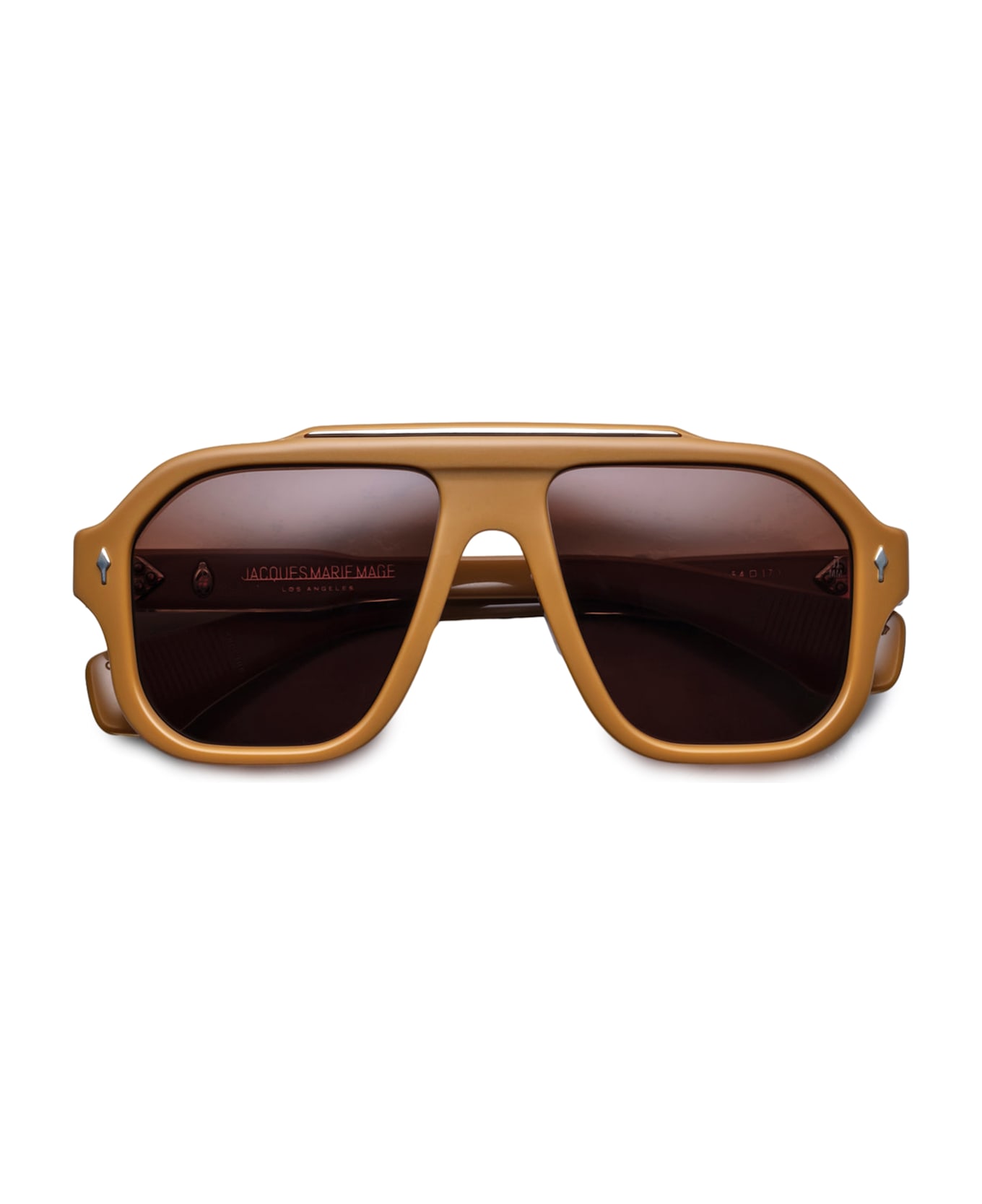 Jacques Marie Mage Octavian - Suntan Sunglasses - yellow