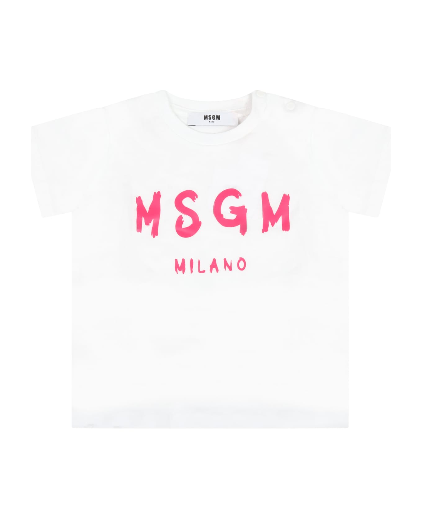 MSGM Multicolor Suit For Baby Girl With Logo - Multicolor