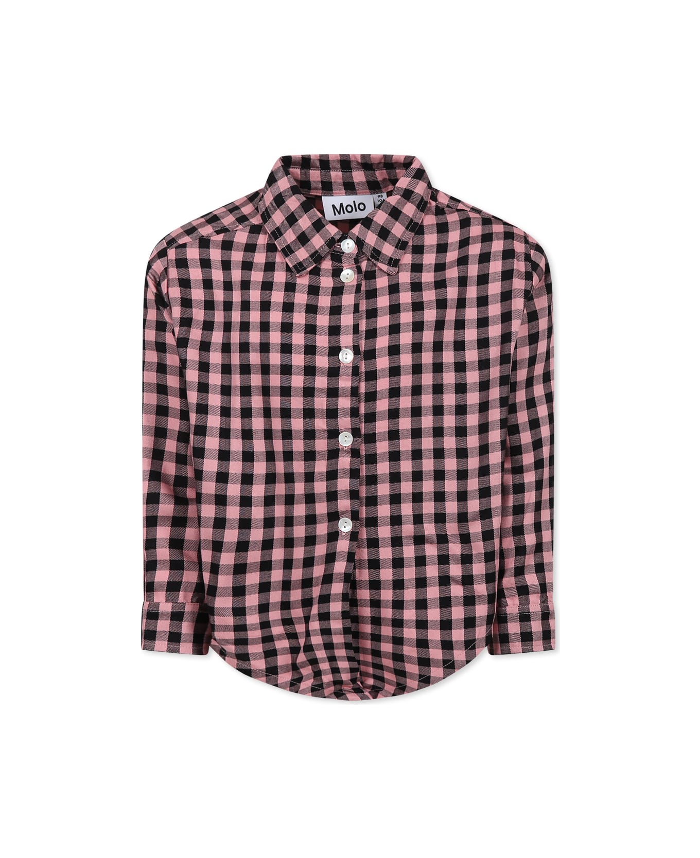 Molo Pink Shirt For Girl - Pink