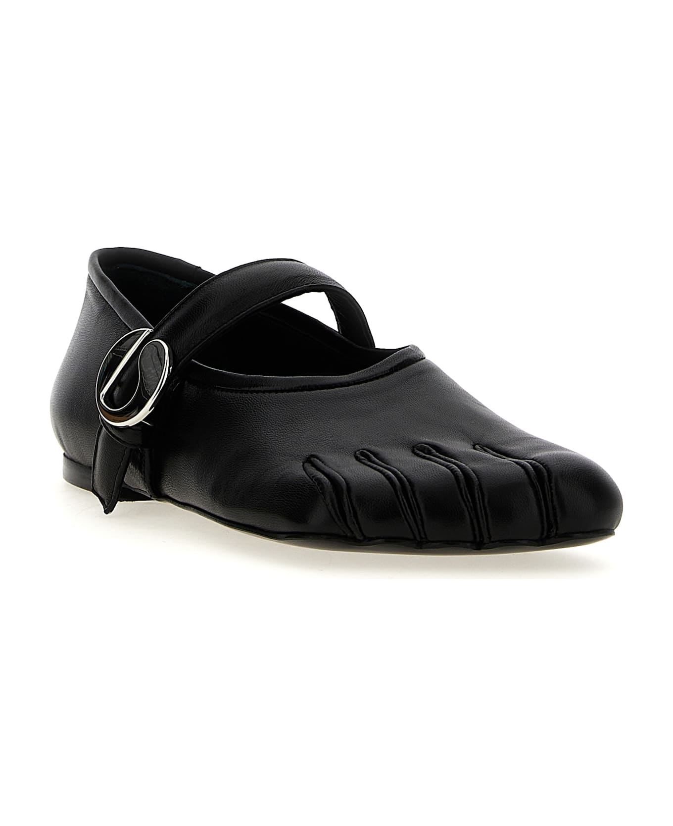 Coperni Five-toe Ballet Flats - Black