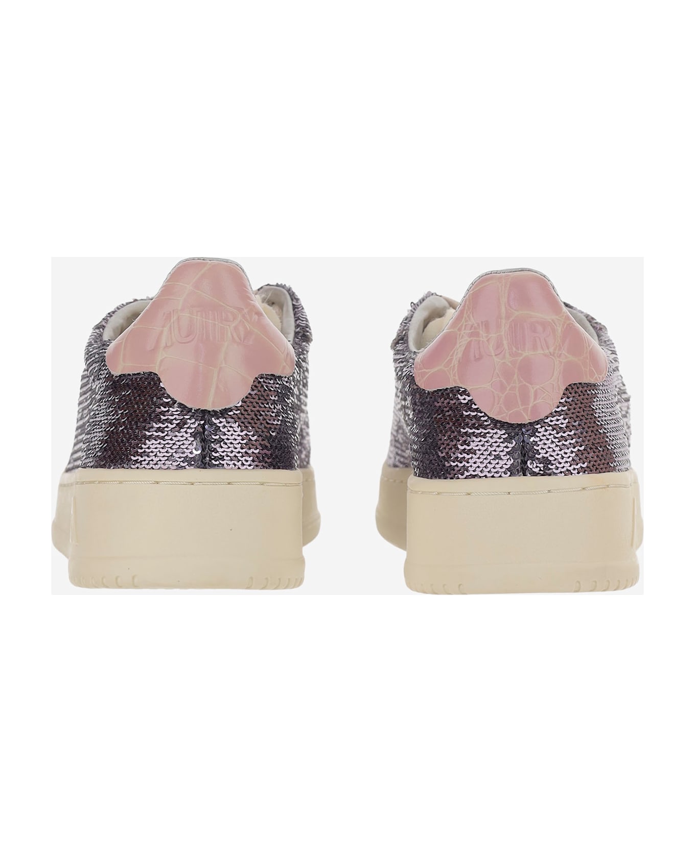 Autry Dallas Low Sparkling Sneakers - Purple