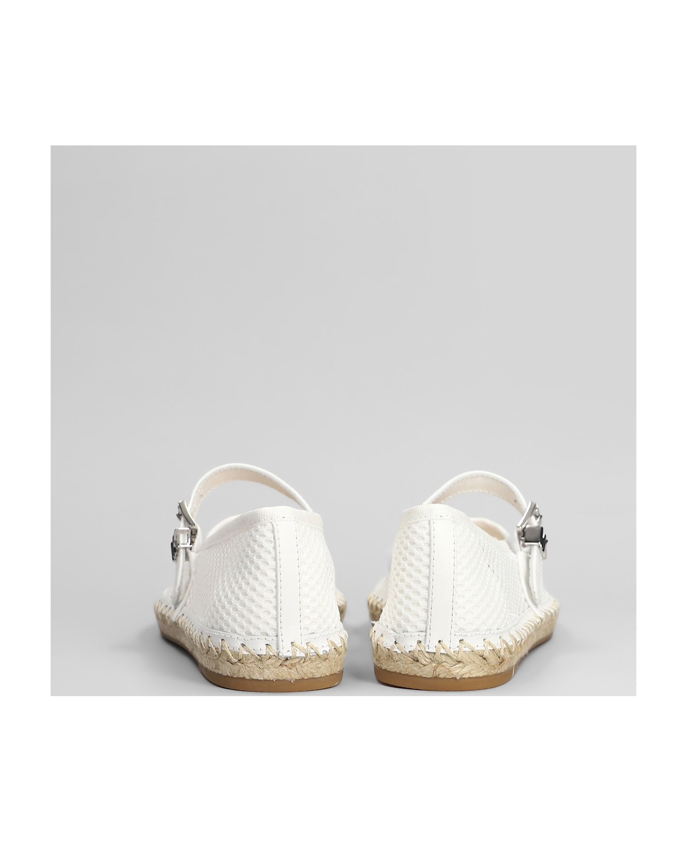 Michael Kors Lynn Espadrilles In White Fabric - white