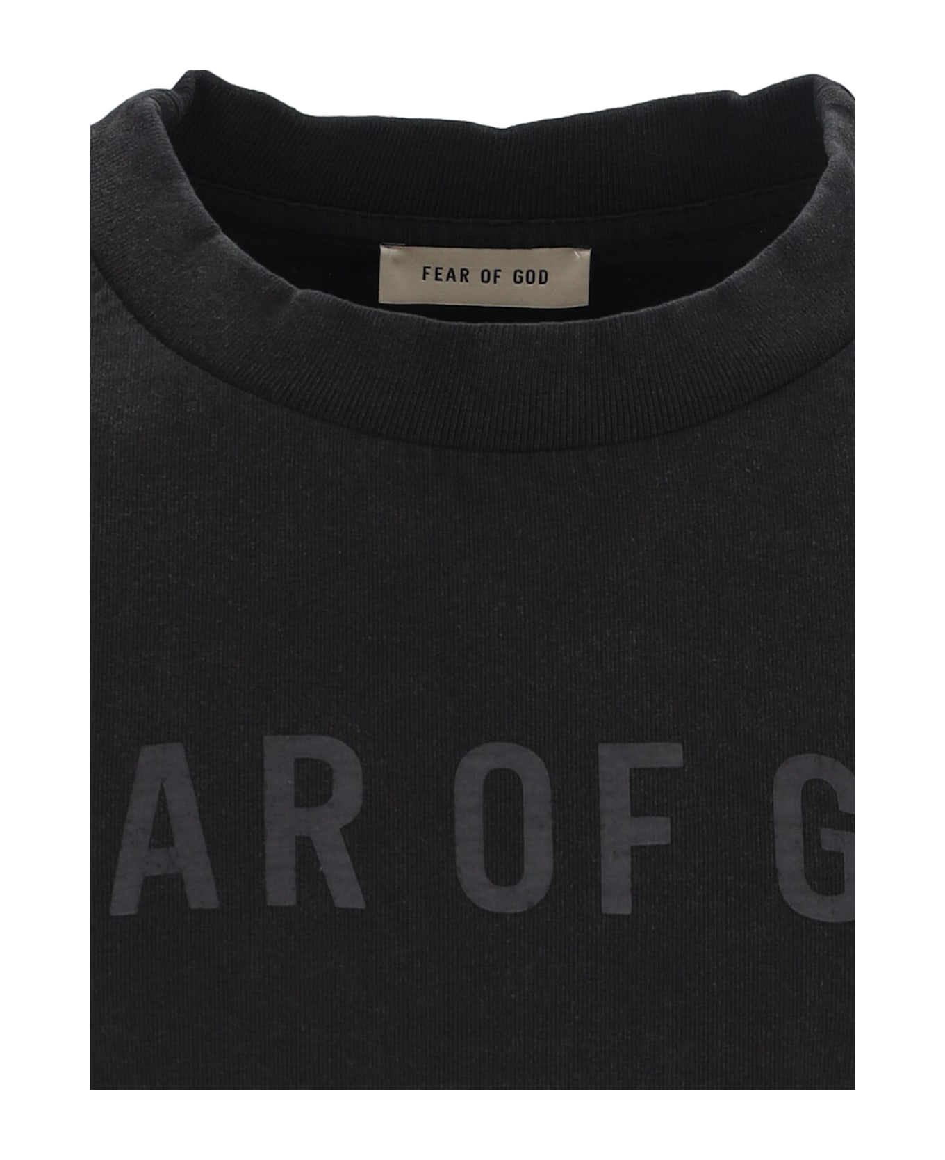 Fear of God Logo T-shirt - Black  