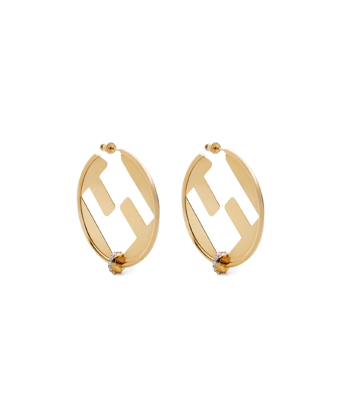 Fendi Everround Earrings - Golden