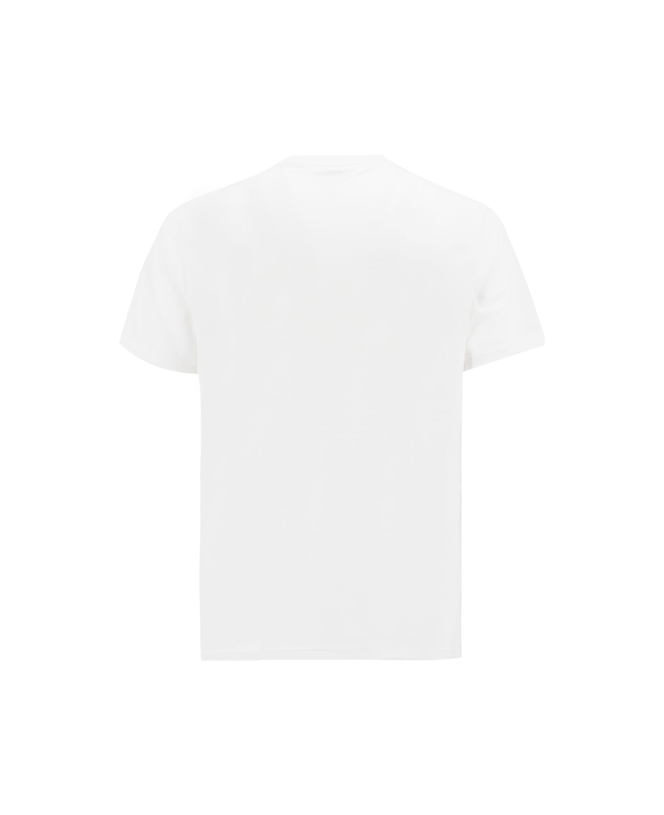 Aspesi White T-shirt With Print - WHITE シャツ