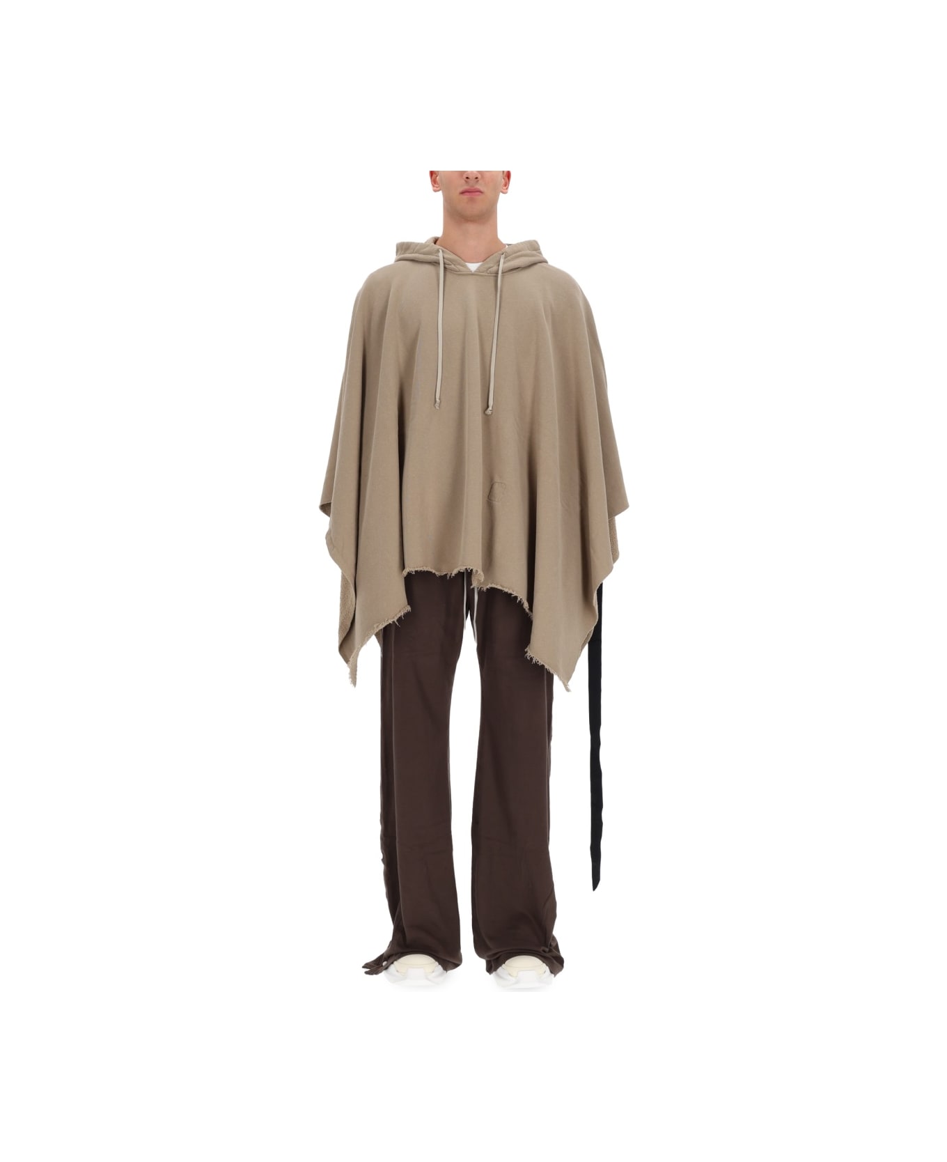 DRKSHDW Cape With Hood - IVORY