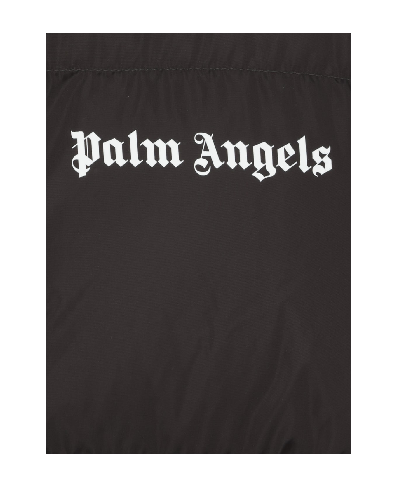 Palm Angels Husky With Logo - BLACK WHITE