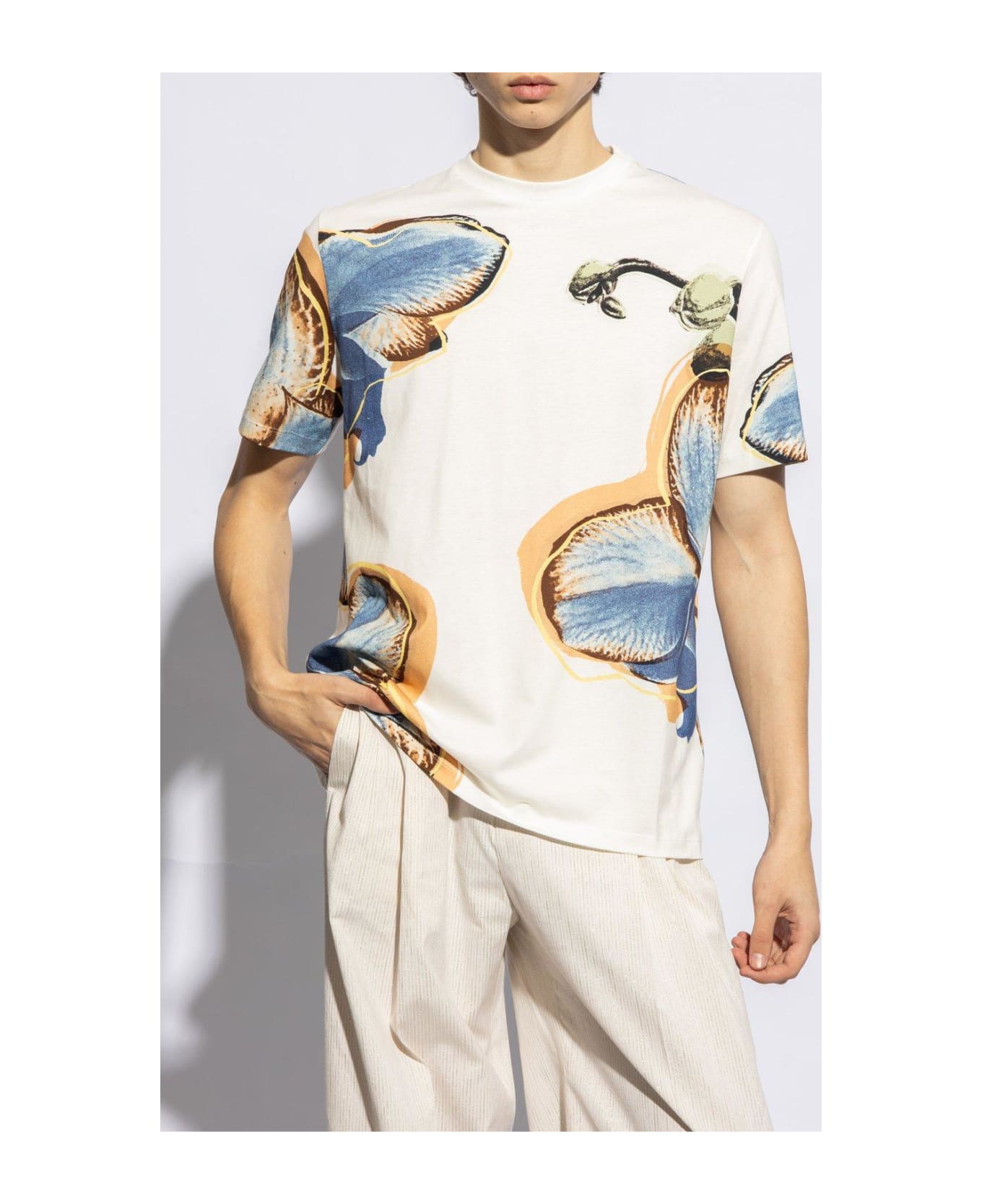 Paul Smith Printed T-shirt - Bianco multicolor