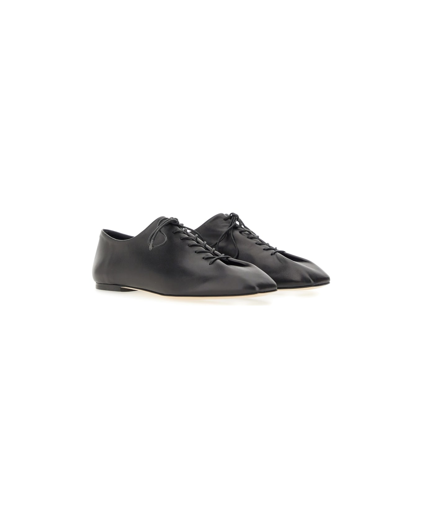 aeyde Lace-up Shoe "isla" - BLACK