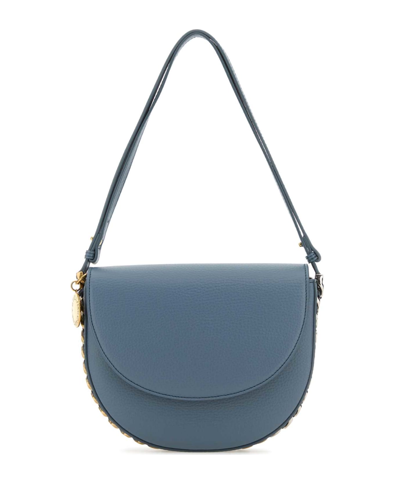Stella McCartney Air Force Blue Alter Mat Medium Frayme Shoulder Bag - BLUEGREY