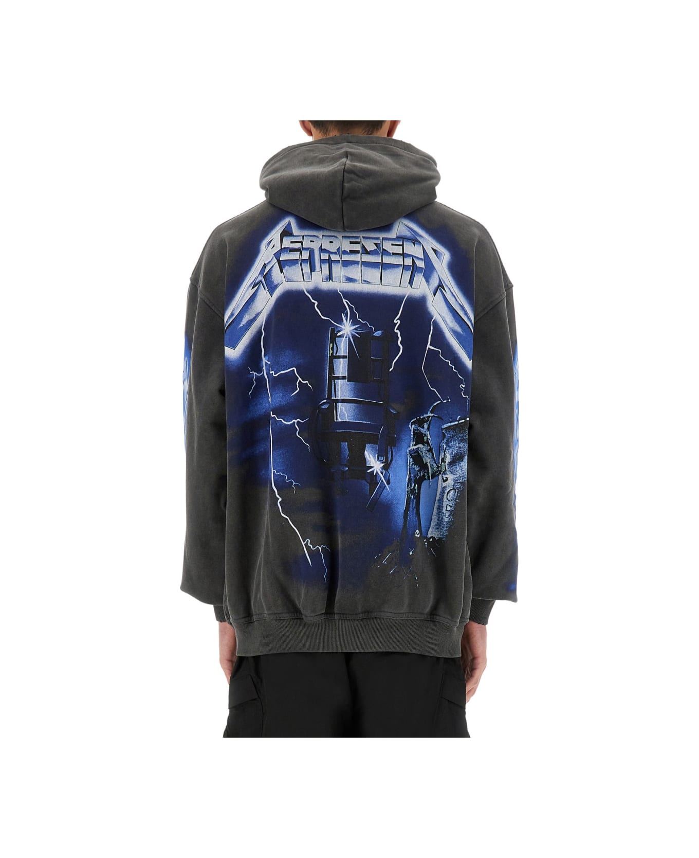 REPRESENT Hoodie - BLACK