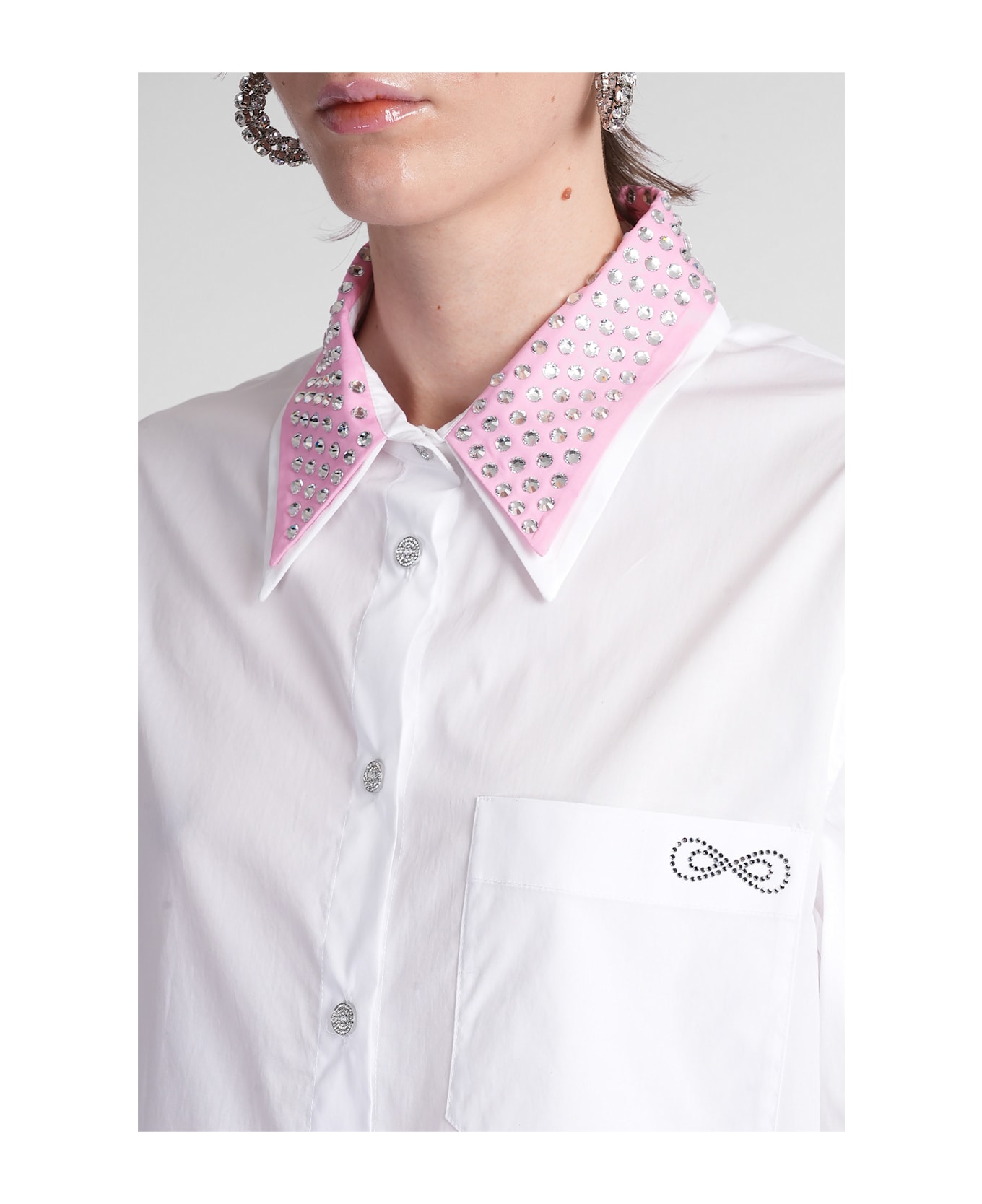 Mach 
Mach Shirt In White Cotton - white