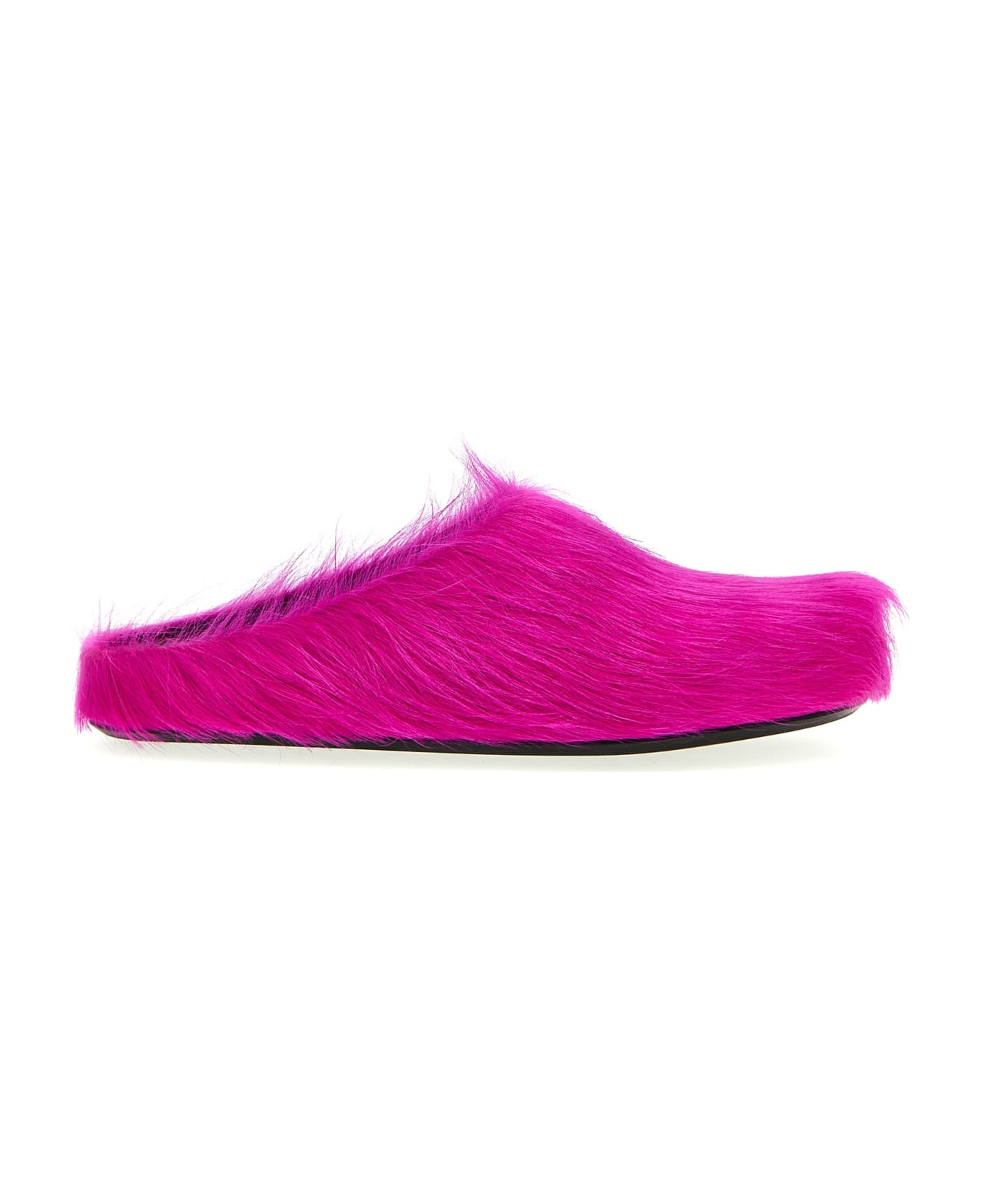 Marni 'fussbett' Mules - Fuchsia