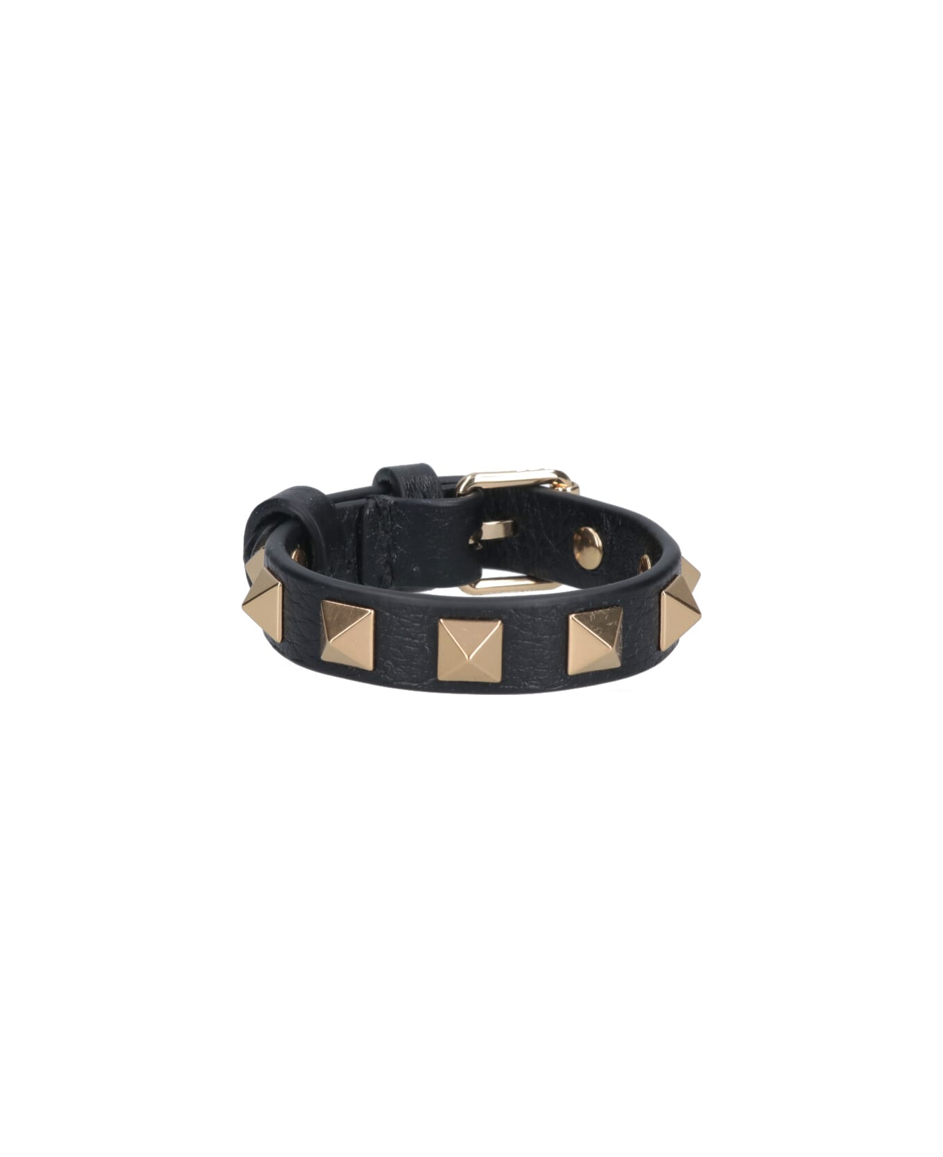 Valentino Garavani 'rockstud' Bracelet - Black  