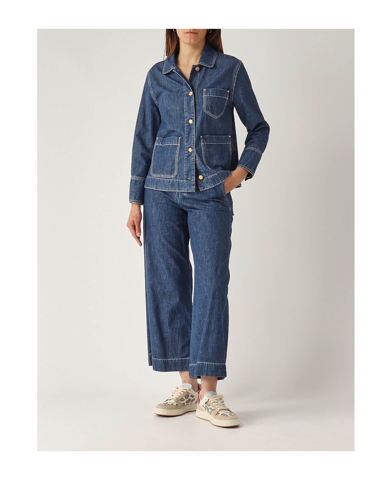
S Max Mara Giulietta Jacket - DENIM MEDIO