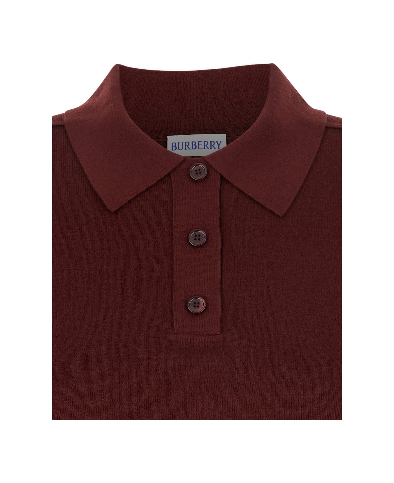 Burberry Wool Polo Shir
