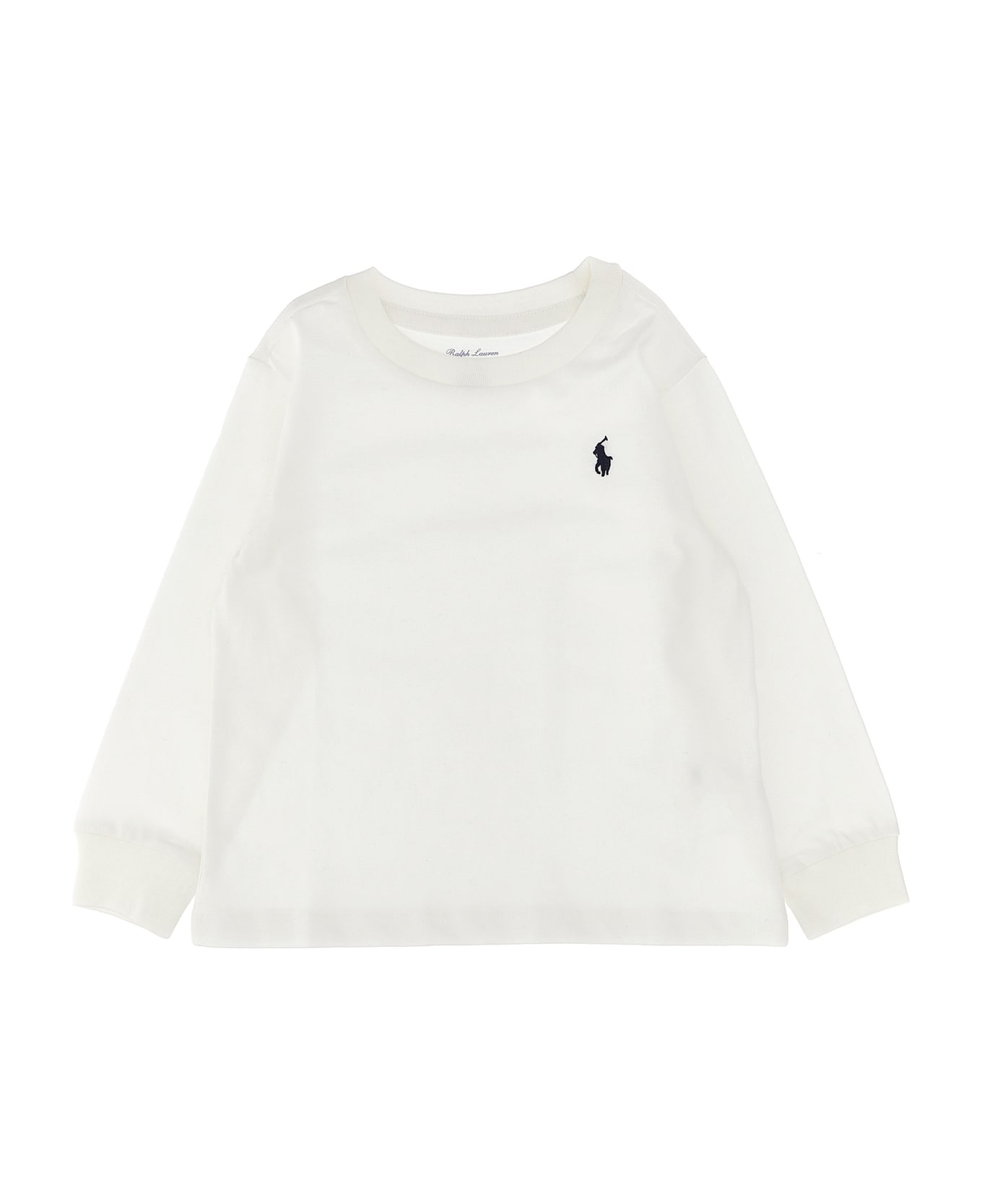 Polo Ralph Lauren Logo Embroidery T-shirt - White