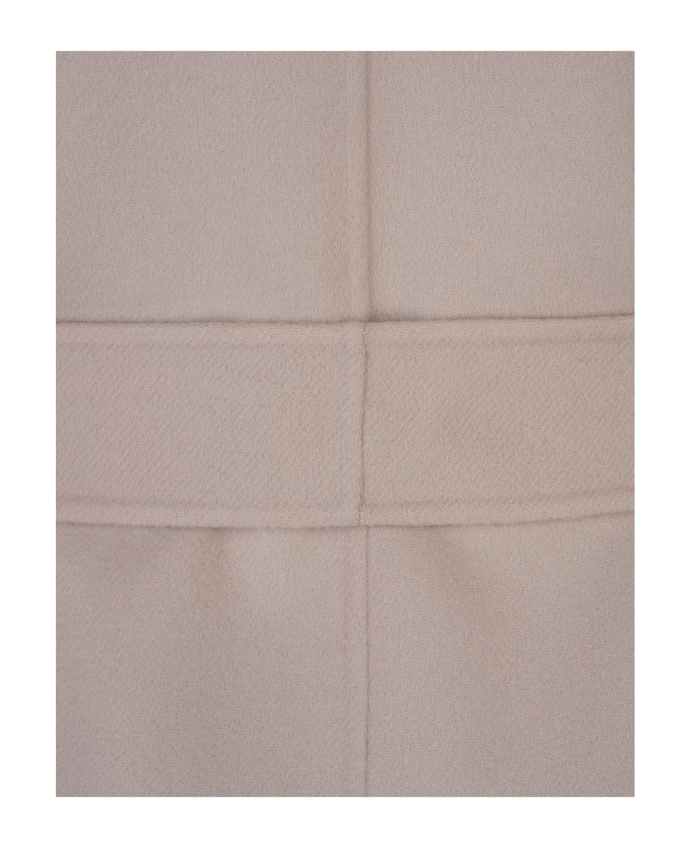 
S Max Mara Light Grey Paolore Coat - Pearl