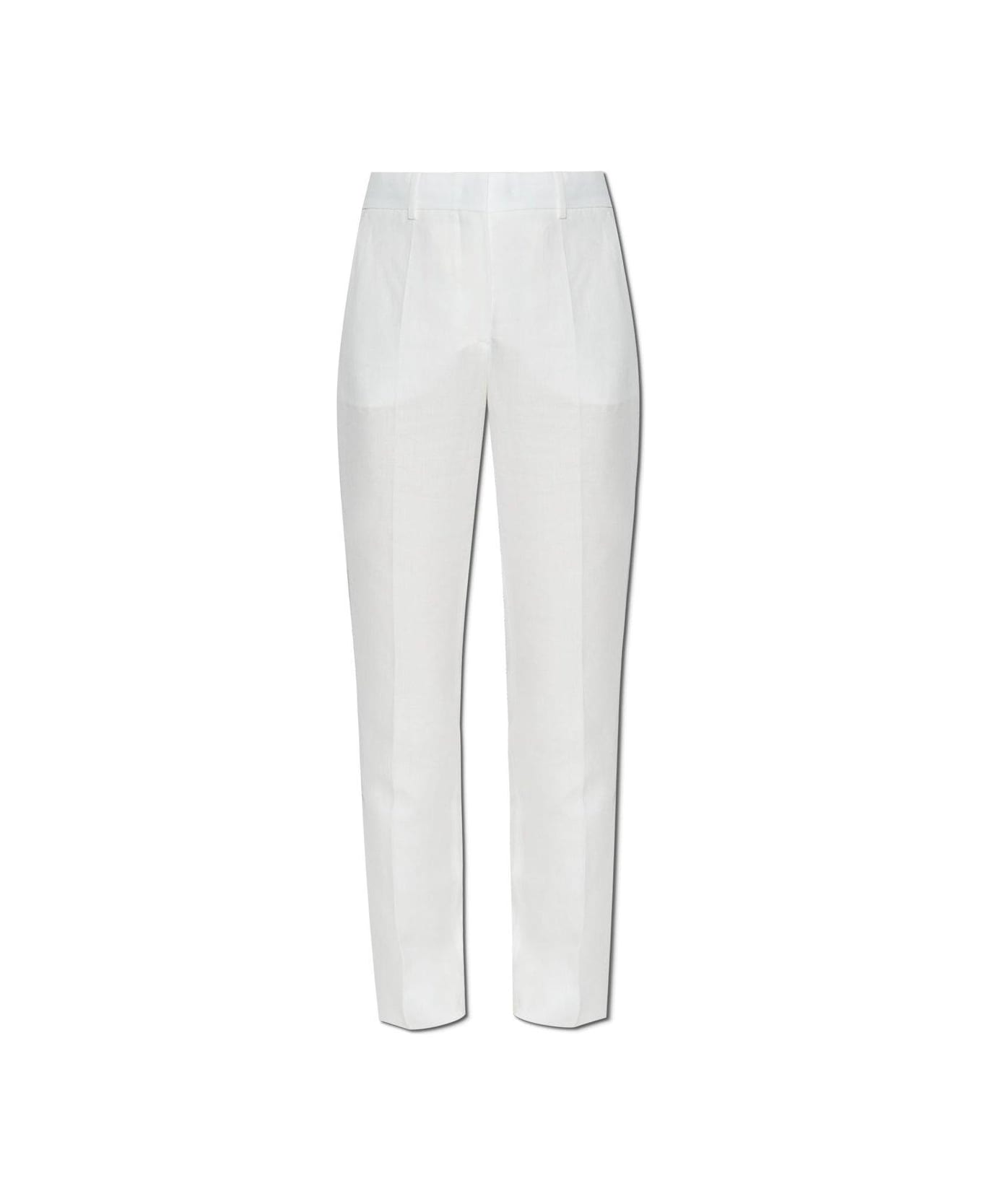 SportMax Raoul Straight Leg Trousers - WHITE