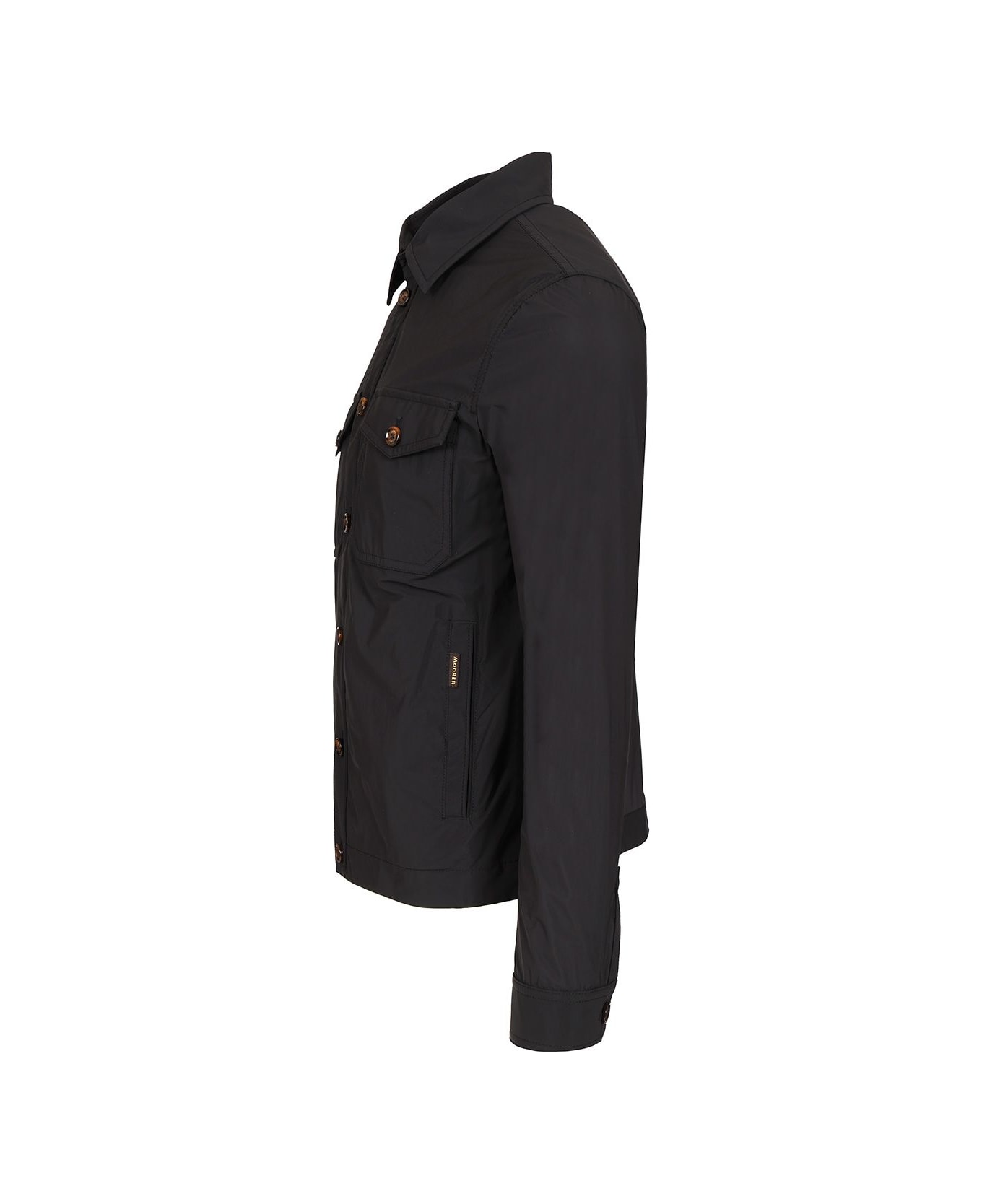Moorer "ade-si" Overshirt - Blue