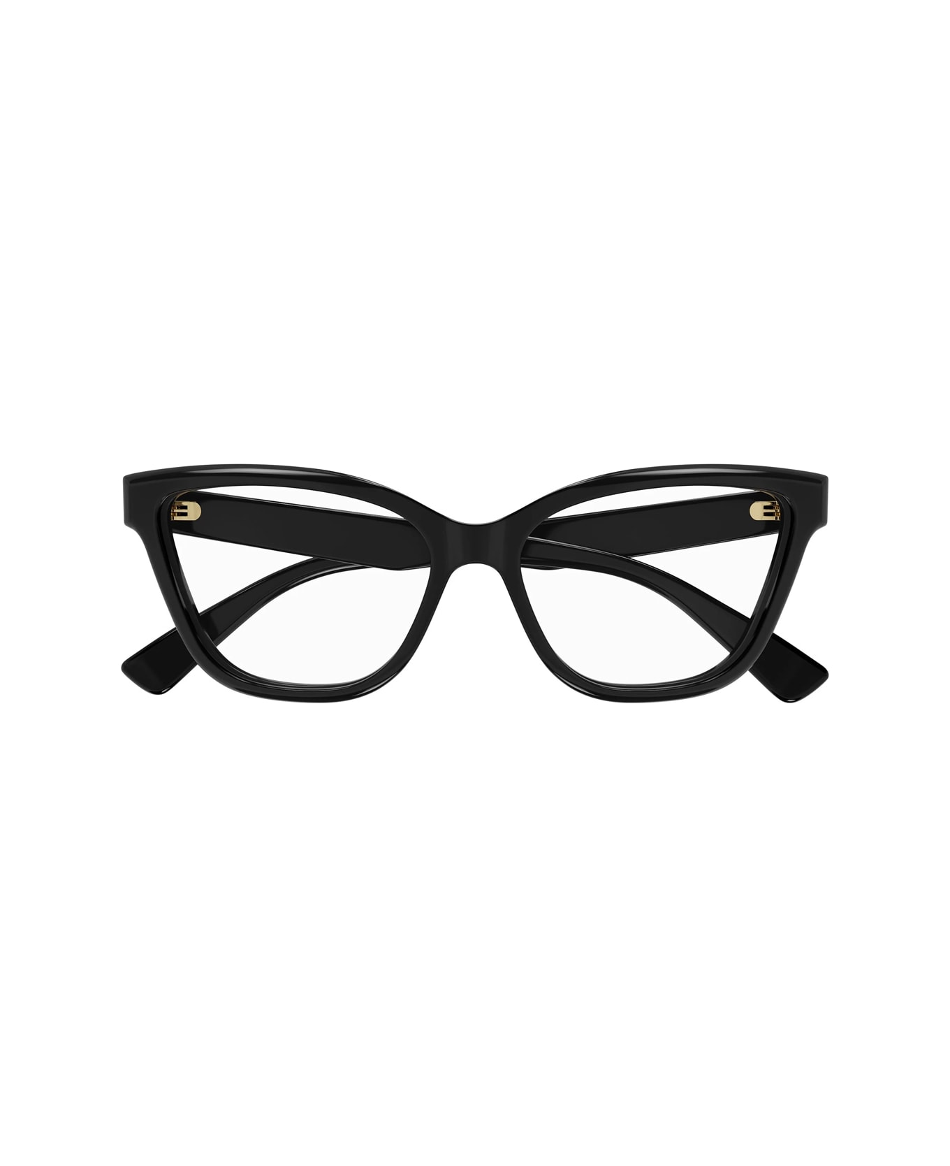 Gucci Eyewear Gucci Gg1589o Linea Lettering 001 Glasses - Nero アイウェア