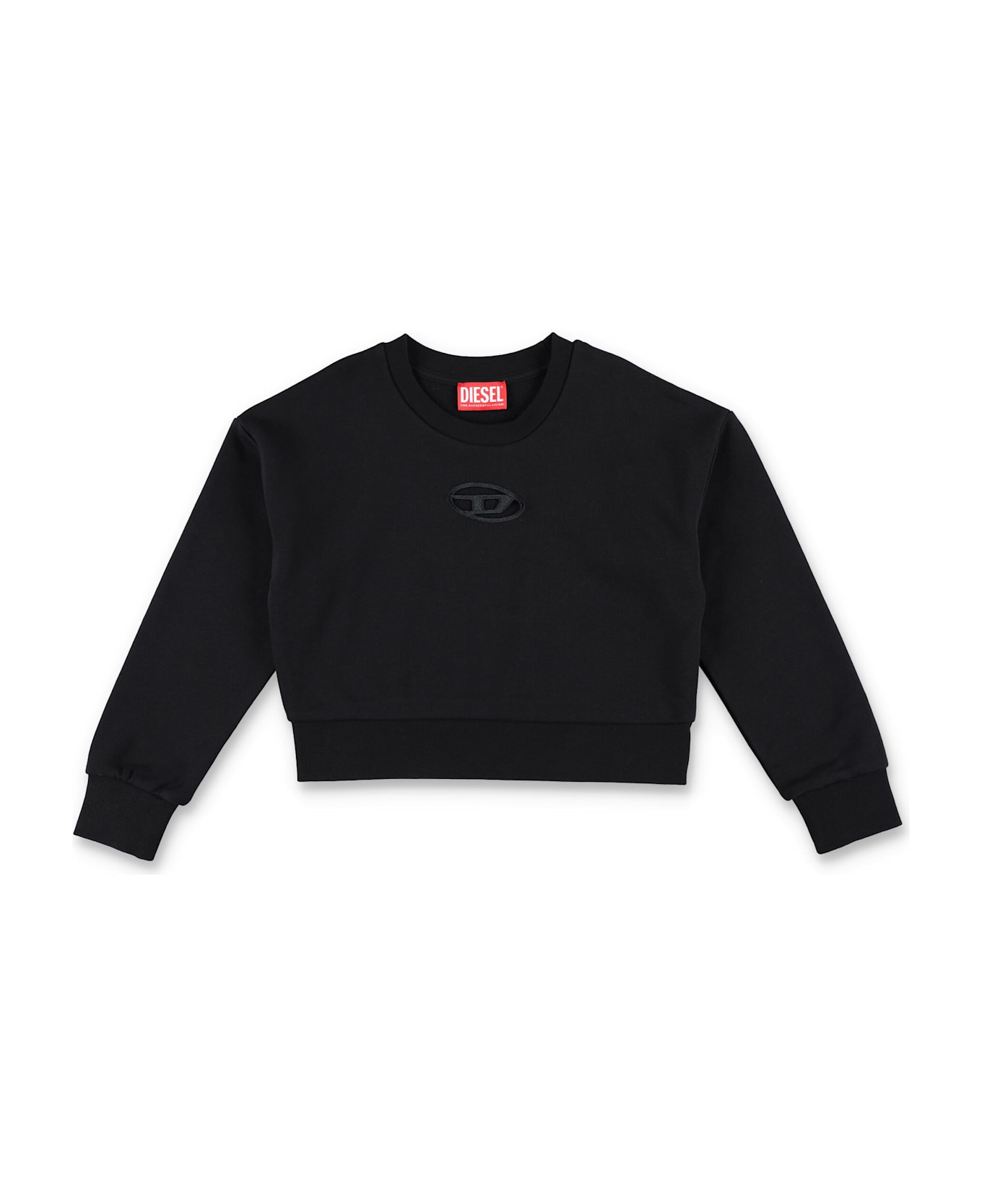Diesel Kid - Straslium Sweatshirt - BLACK