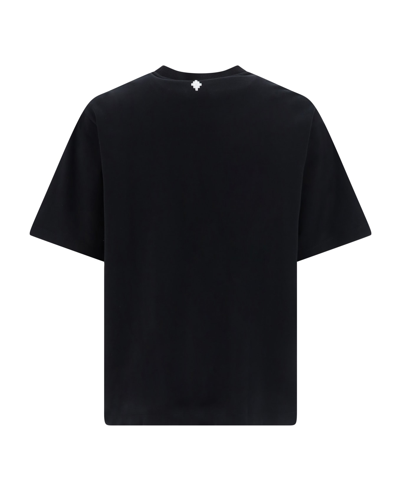 Marcelo Burlon Collar Feathers T-shirt - Black White