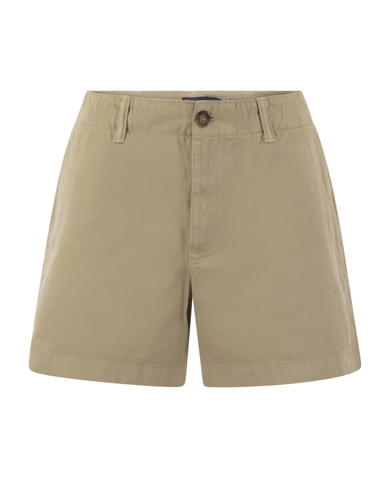 Polo Ralph Lauren Beige Cotton Shorts - KHAKI