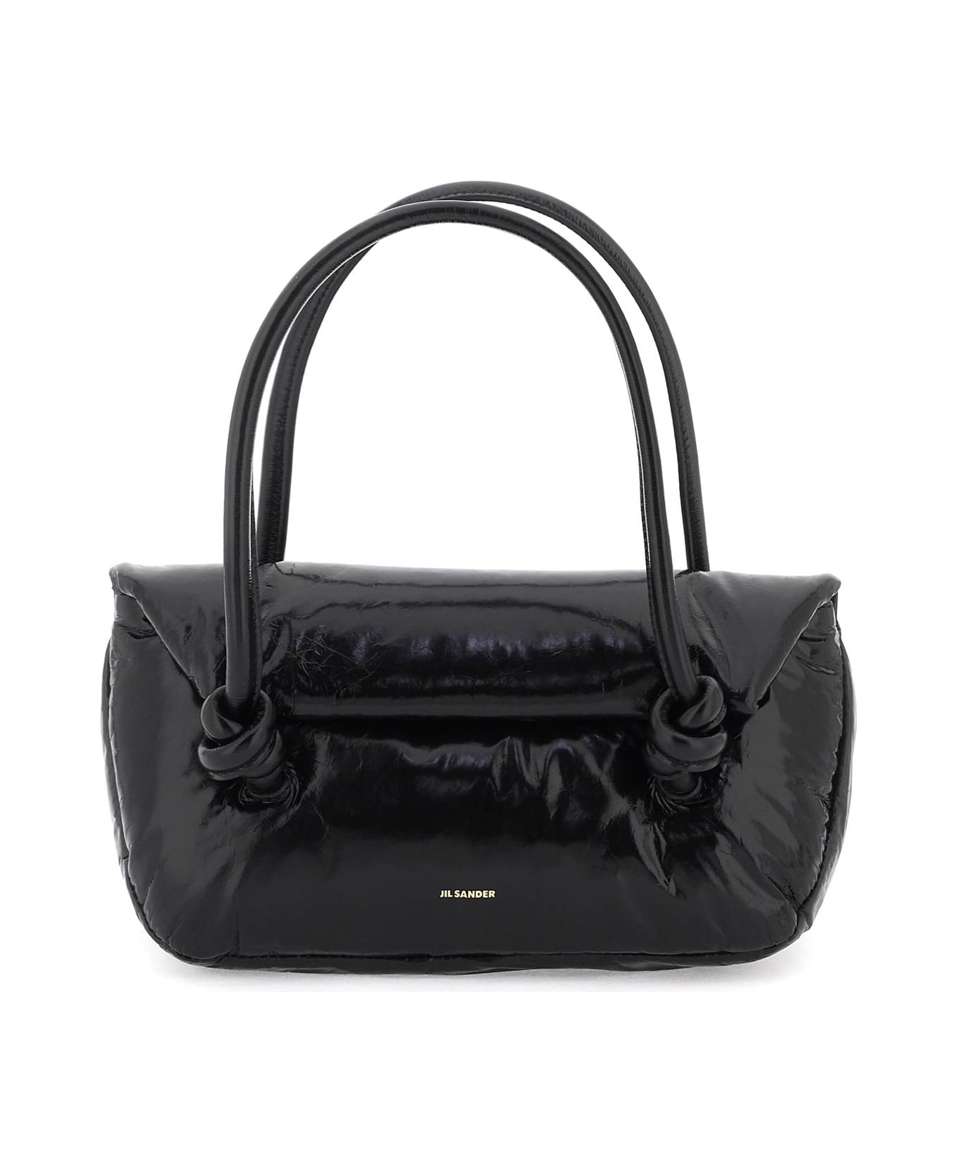 Jil Sander Black Leather Bag - 001