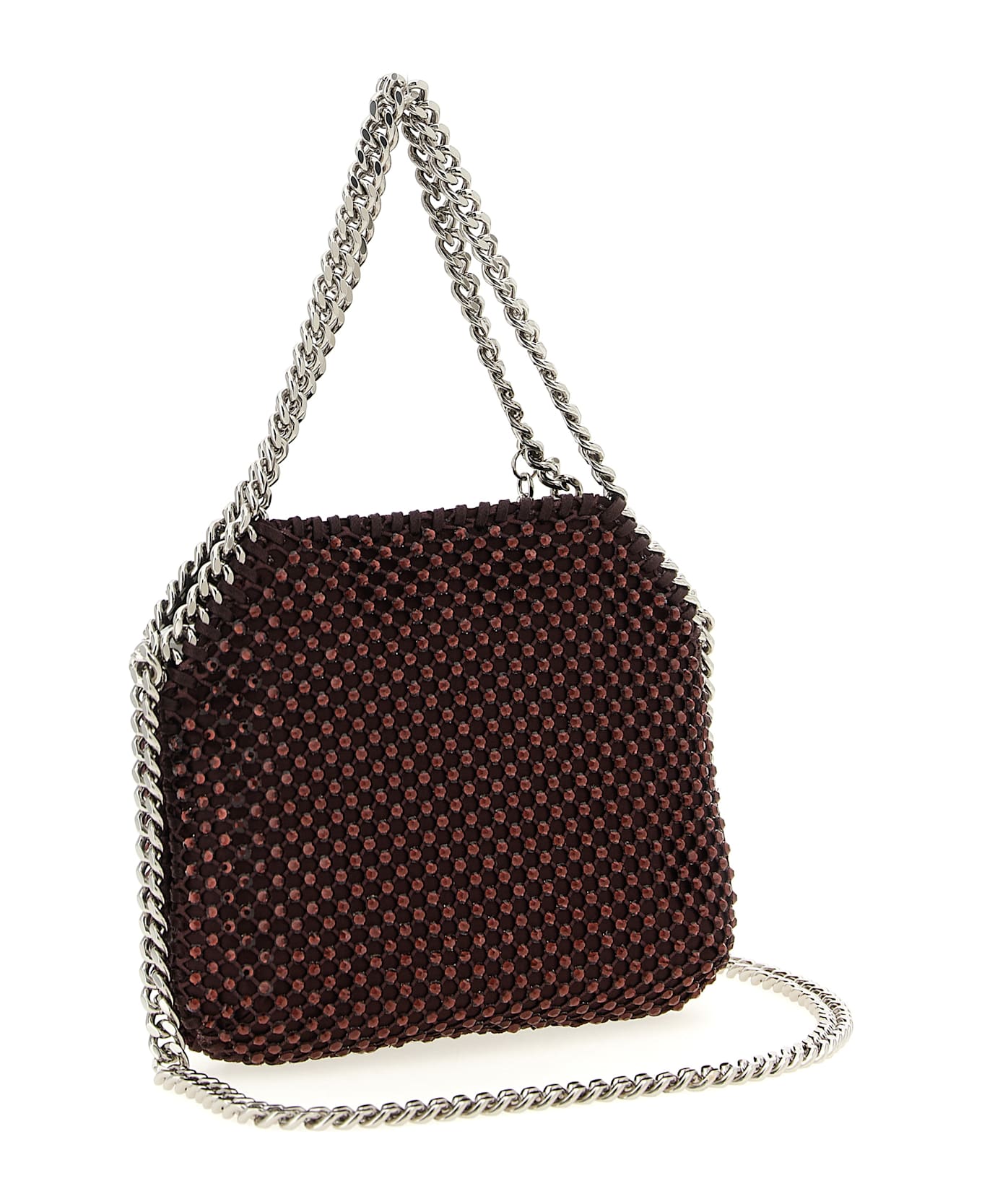 Stella McCartney 
falabella Nano
 Handbag - Bordeaux